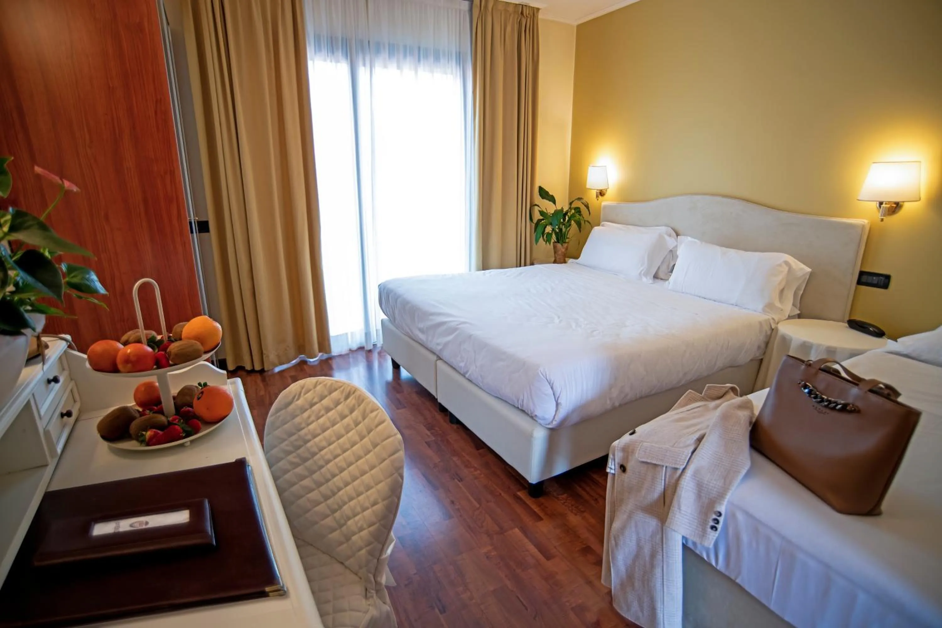 Bedroom, Bed in Admiral Hotel Villa Erme