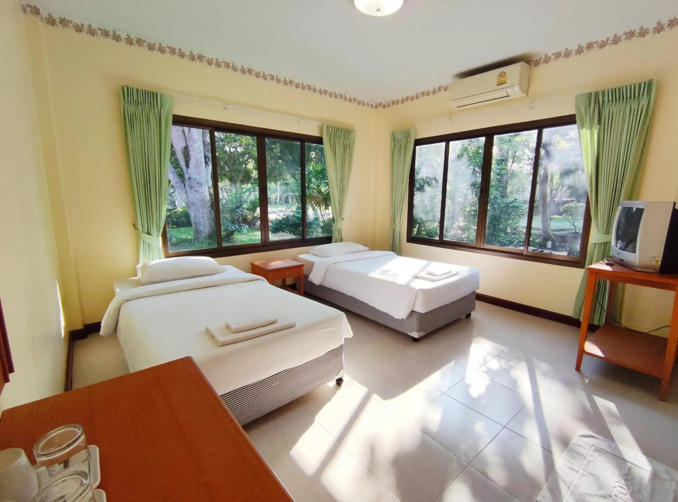 Bedroom, Bed in Thara Cholapruek Resort Bedroom, Bed in Thara Cholapruek Resort