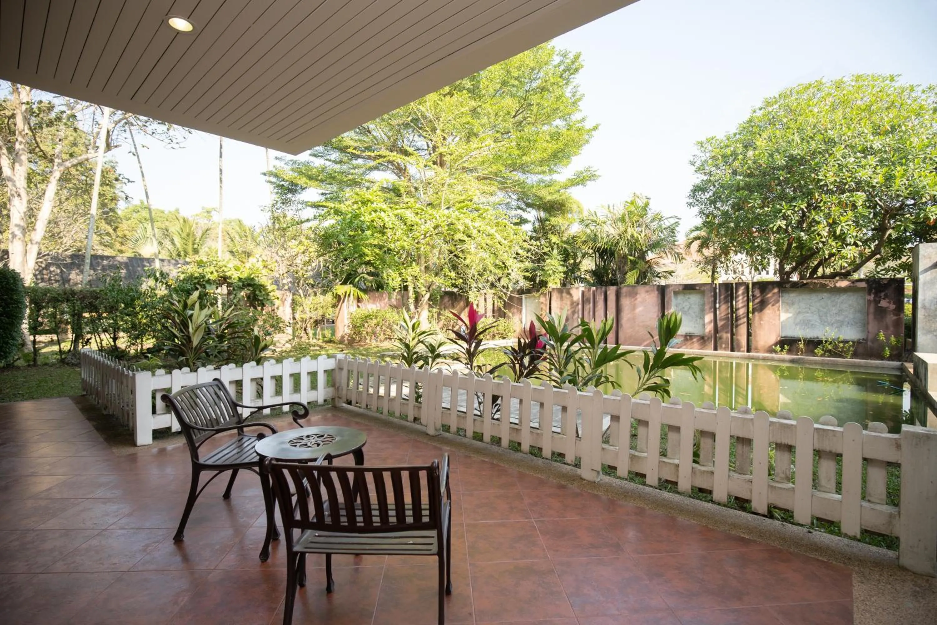 Balcony/Terrace in Thara Cholapruek Resort