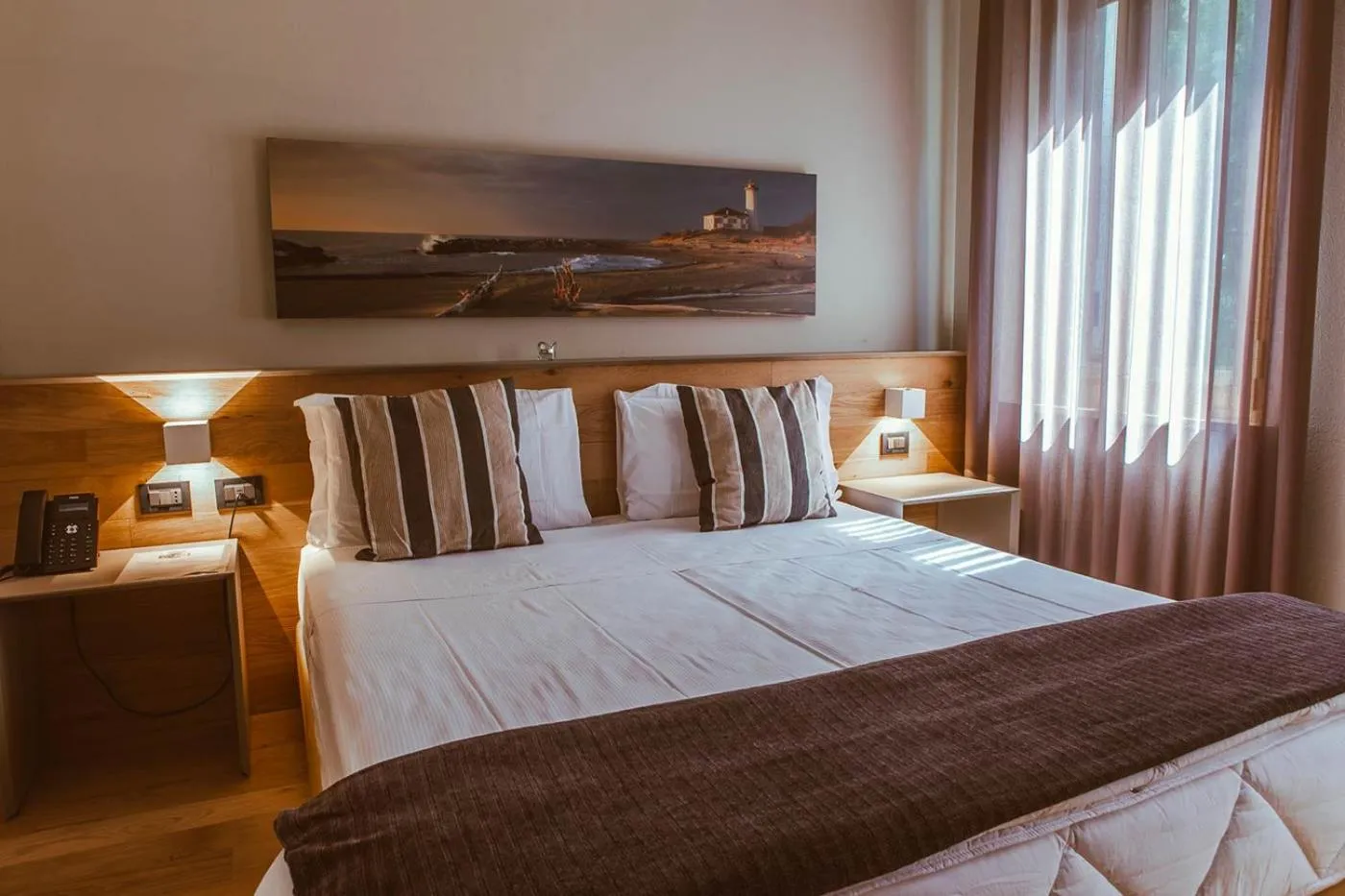 Bed in Hotel Patriarchi