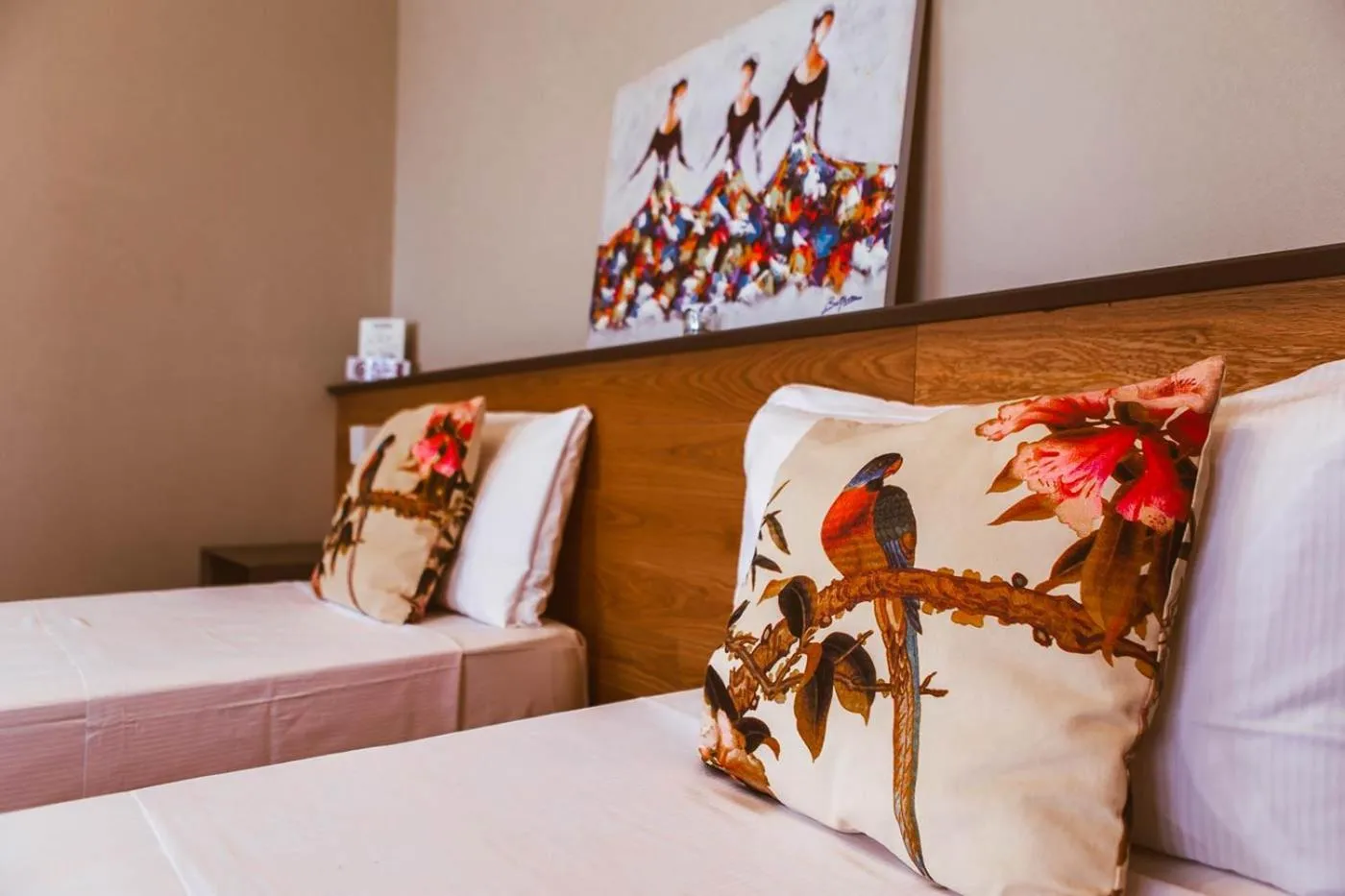 Bed in Hotel Patriarchi