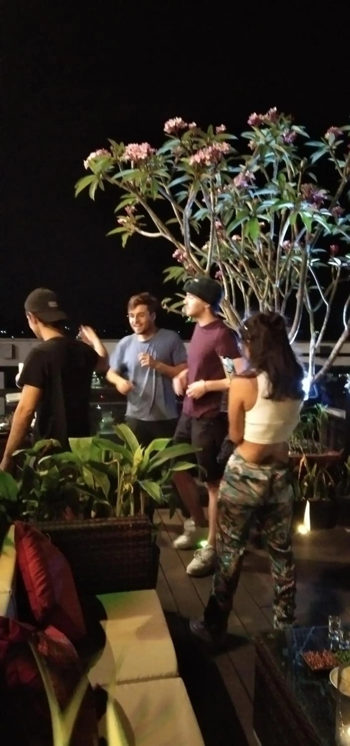 Lounge or bar in V V Hotel Battambang