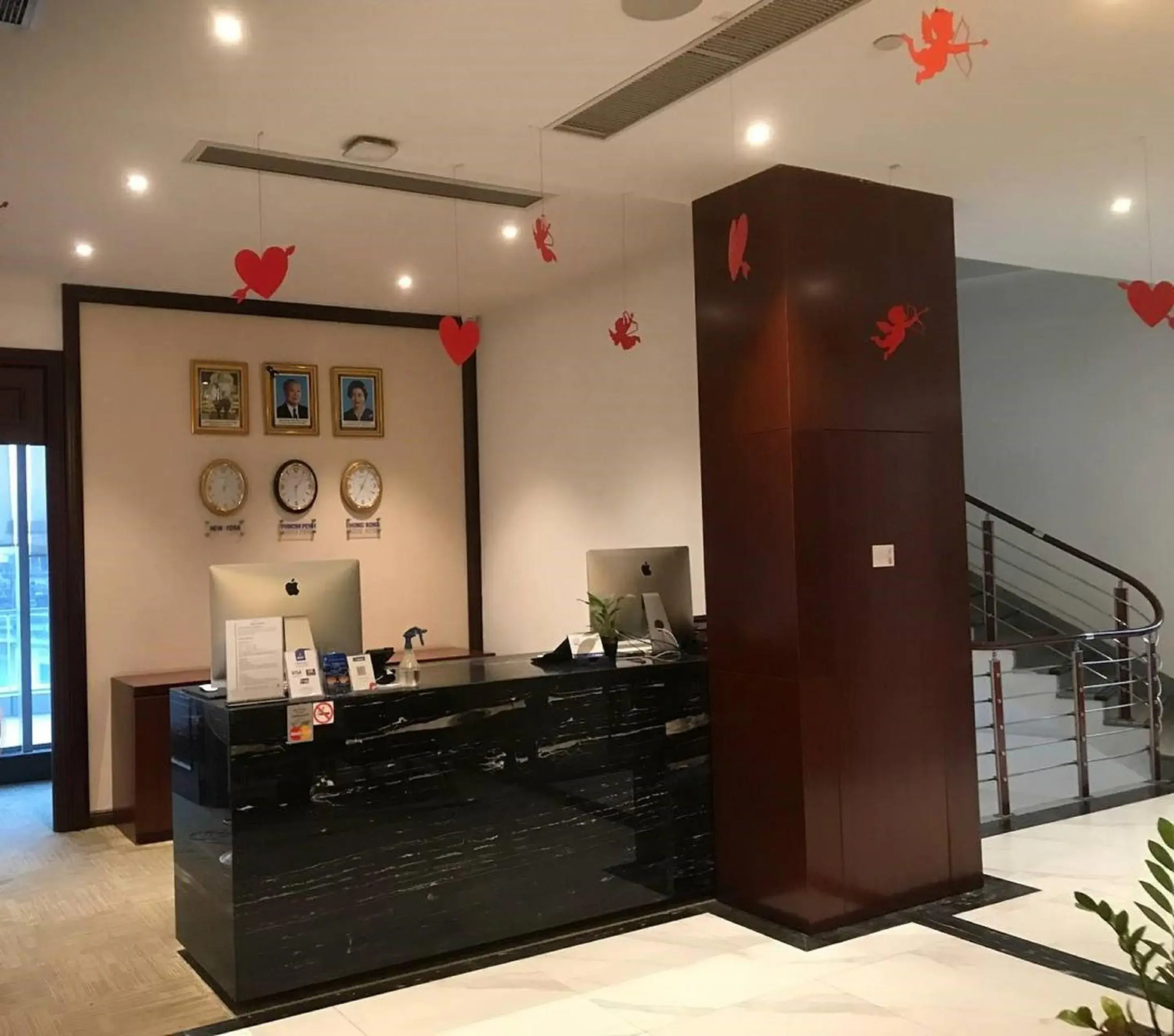 Lobby or reception in V V Hotel Battambang Lobby or reception in V V Hotel Battambang