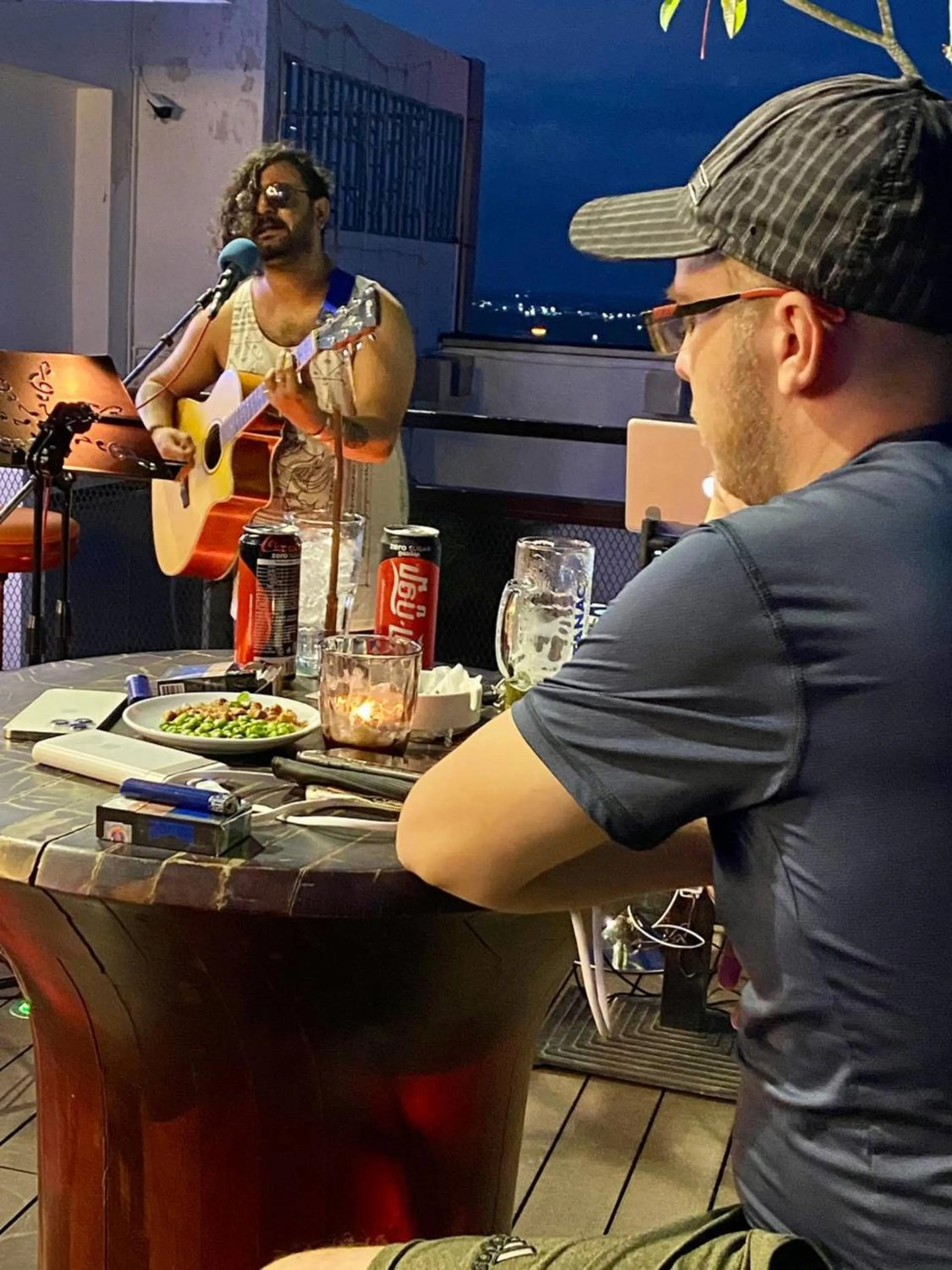 Lounge or bar in V V Hotel Battambang