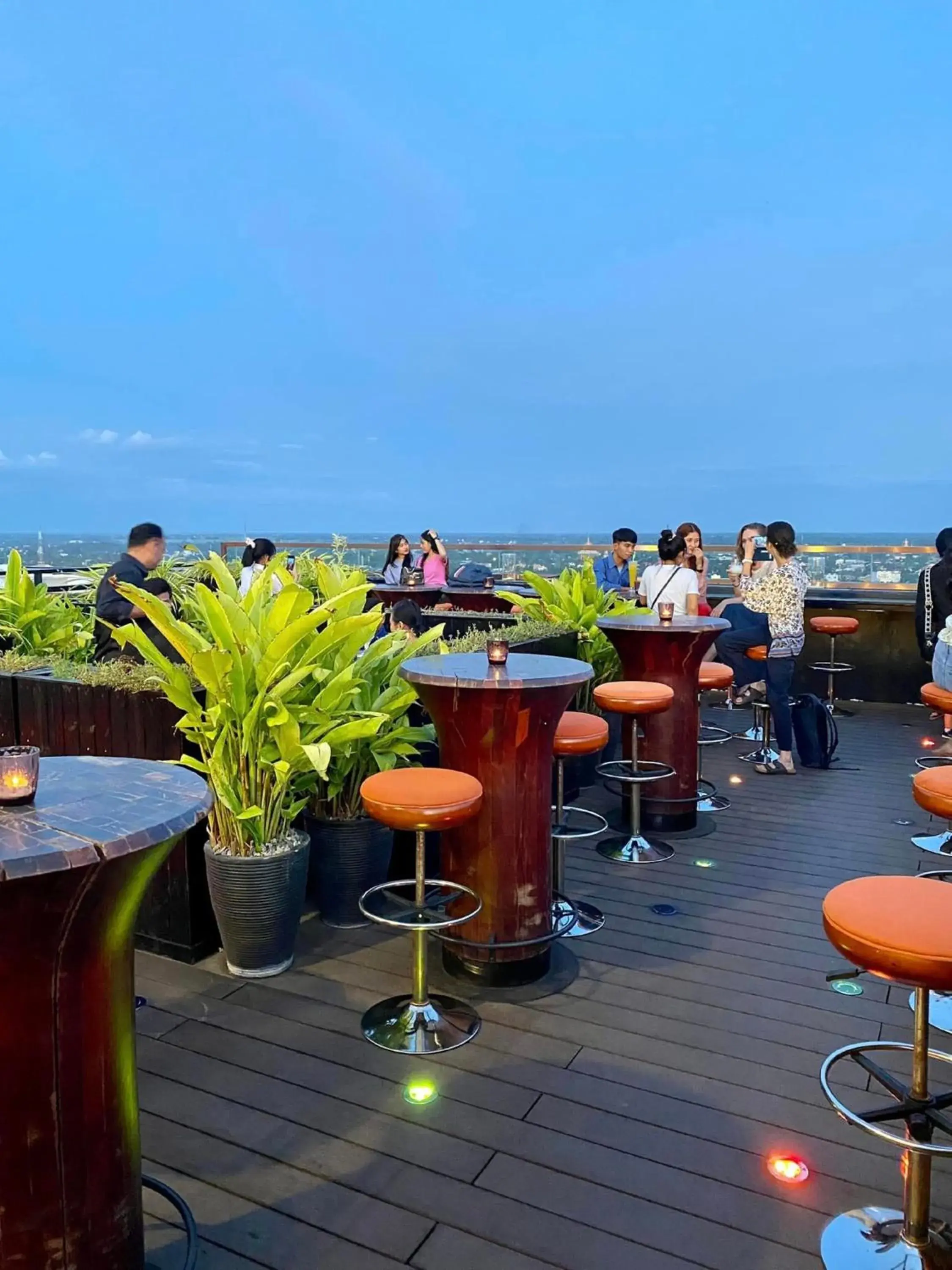 Lounge or bar in V V Hotel Battambang Lounge or bar in V V Hotel Battambang