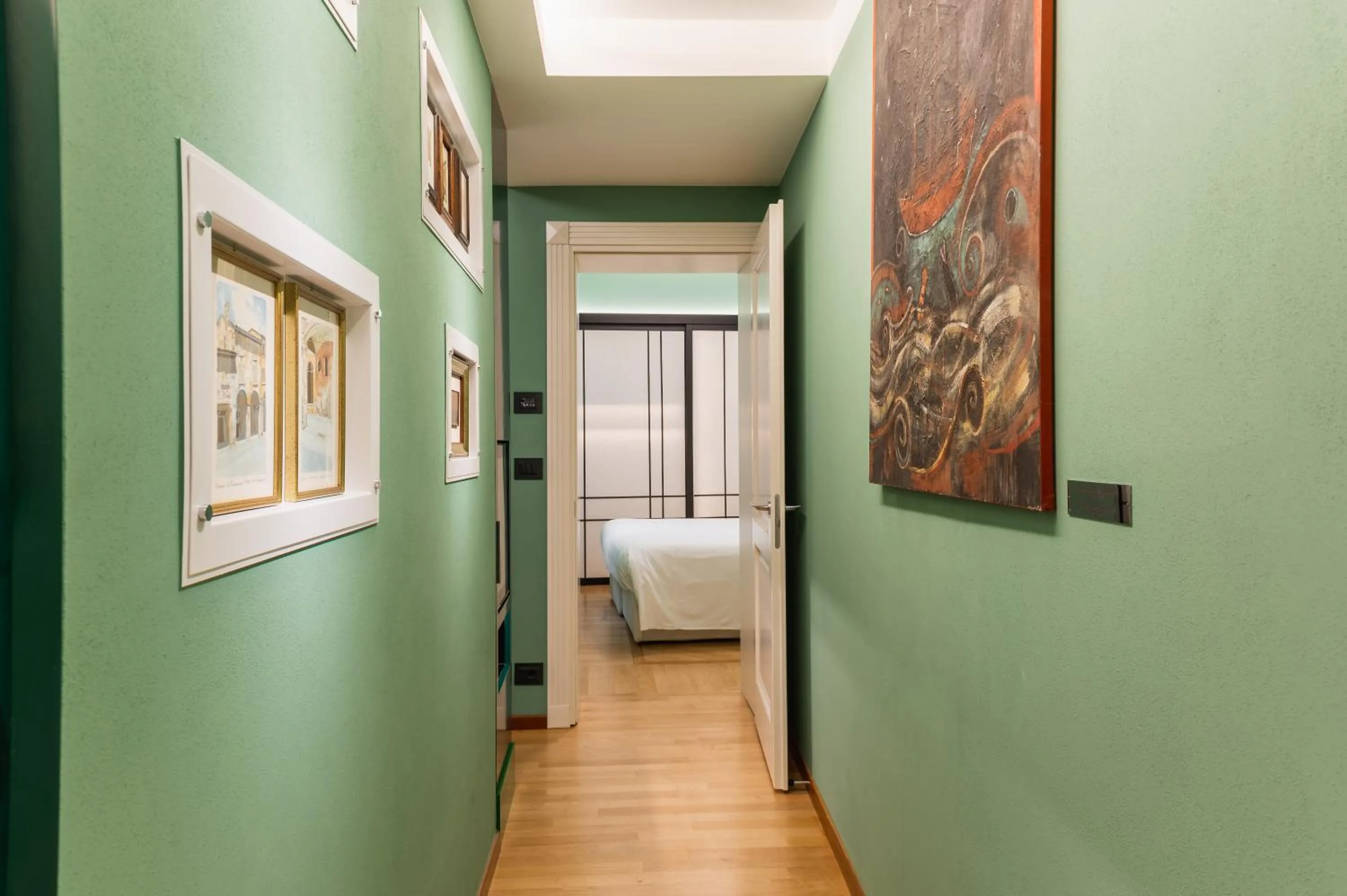 Photo of the whole room, Bed in Art Hotel Commercianti