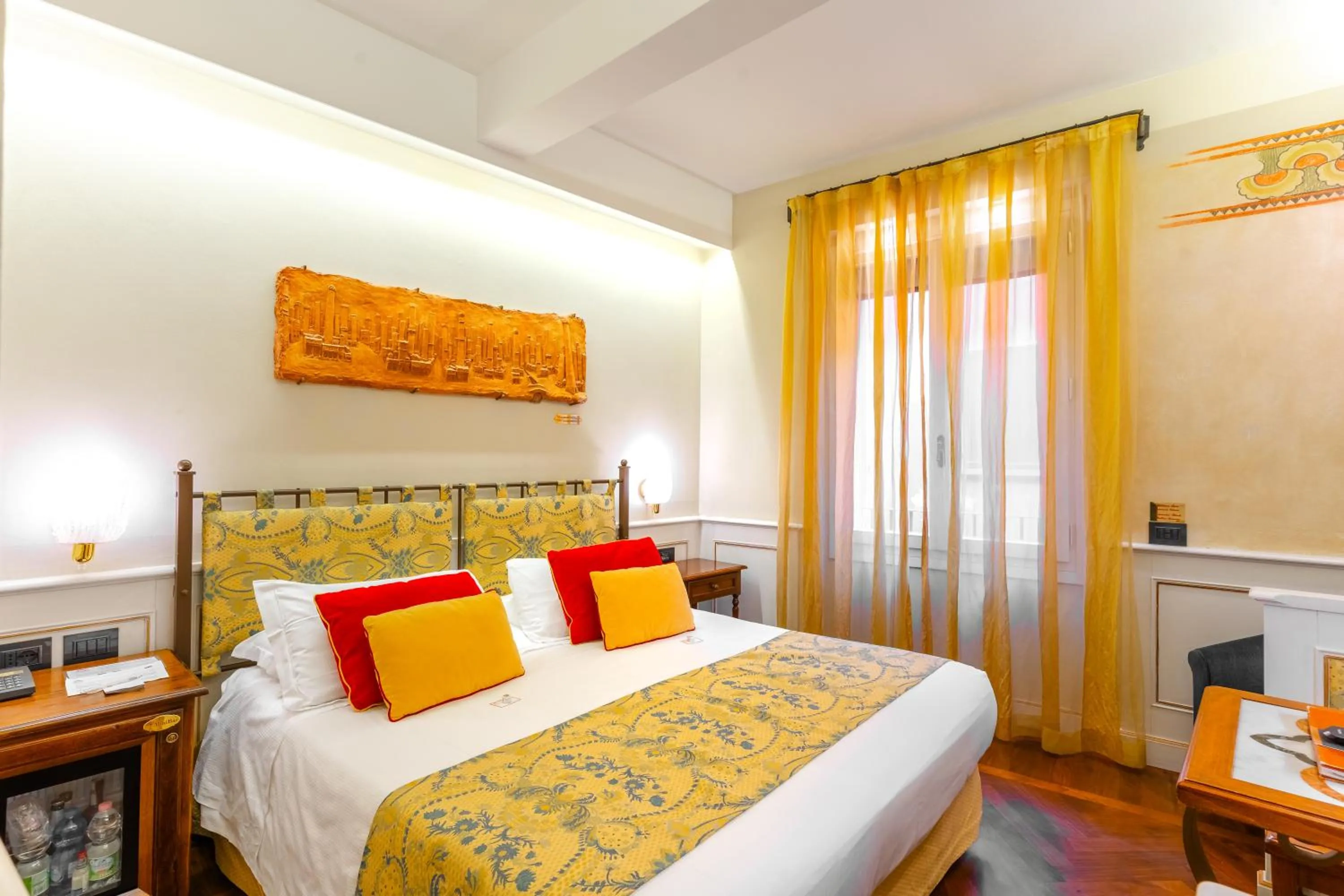 Photo of the whole room, Bed in Art Hotel Commercianti