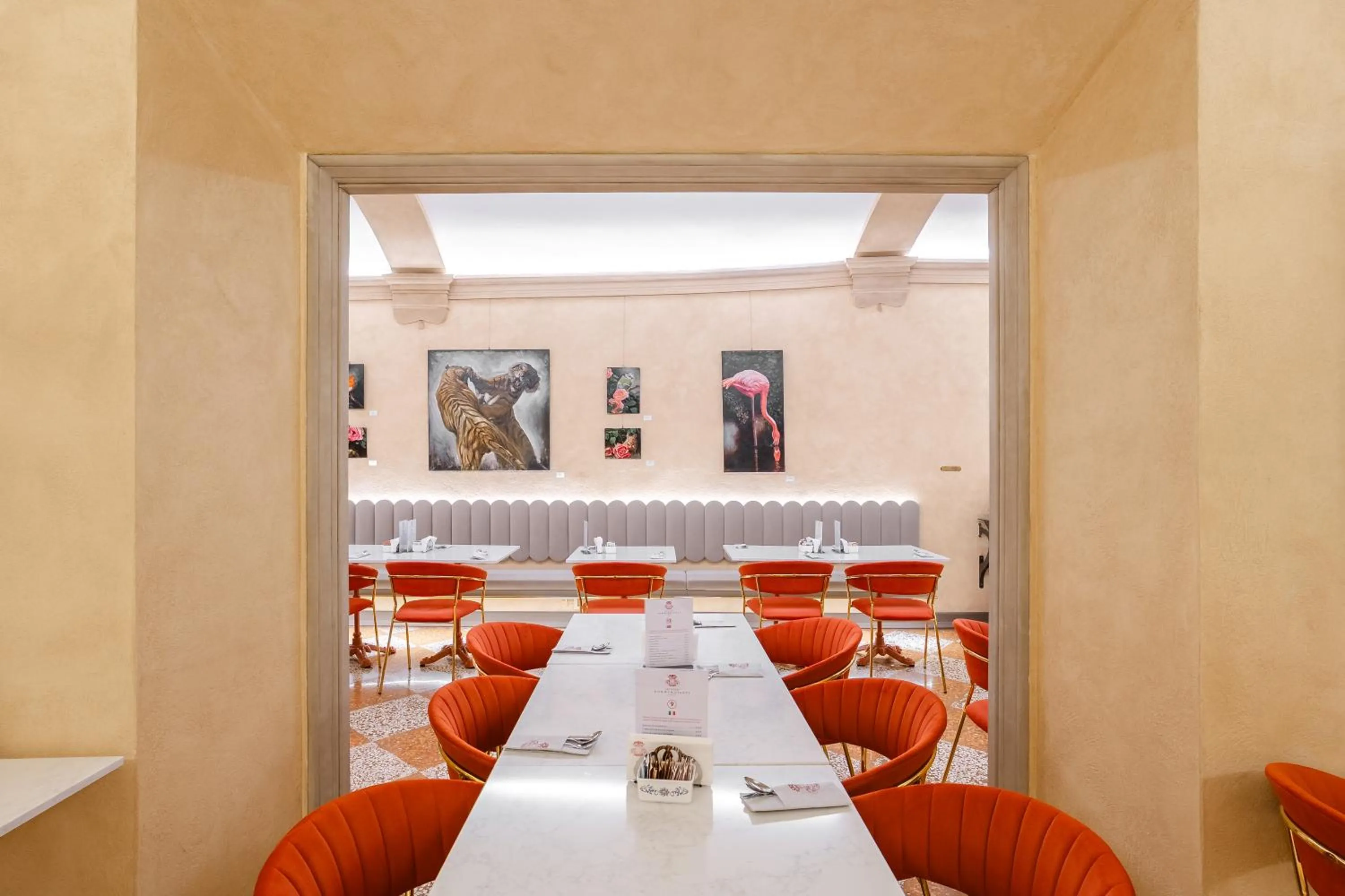 Buffet breakfast in Art Hotel Commercianti