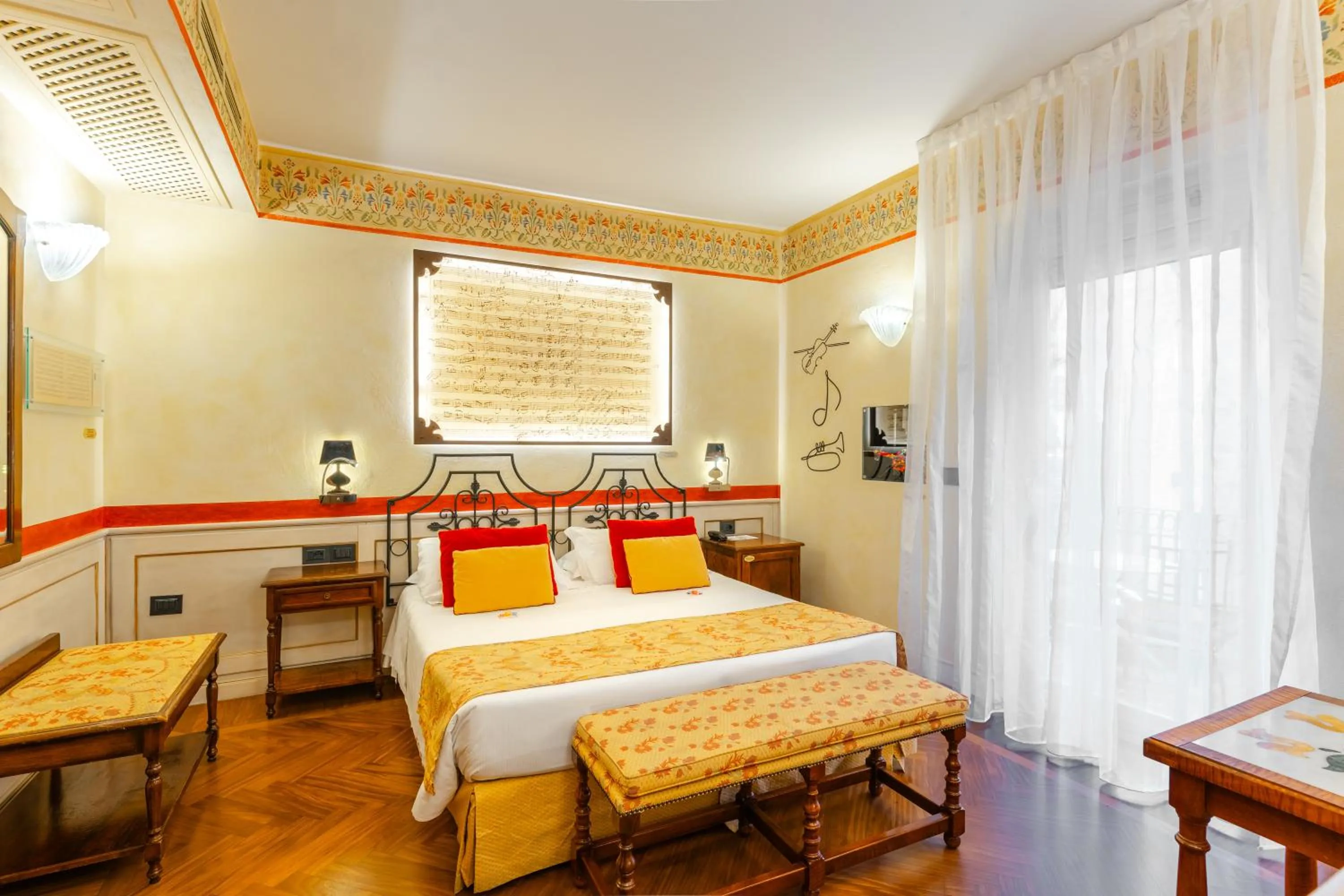 Photo of the whole room, Bed in Art Hotel Commercianti