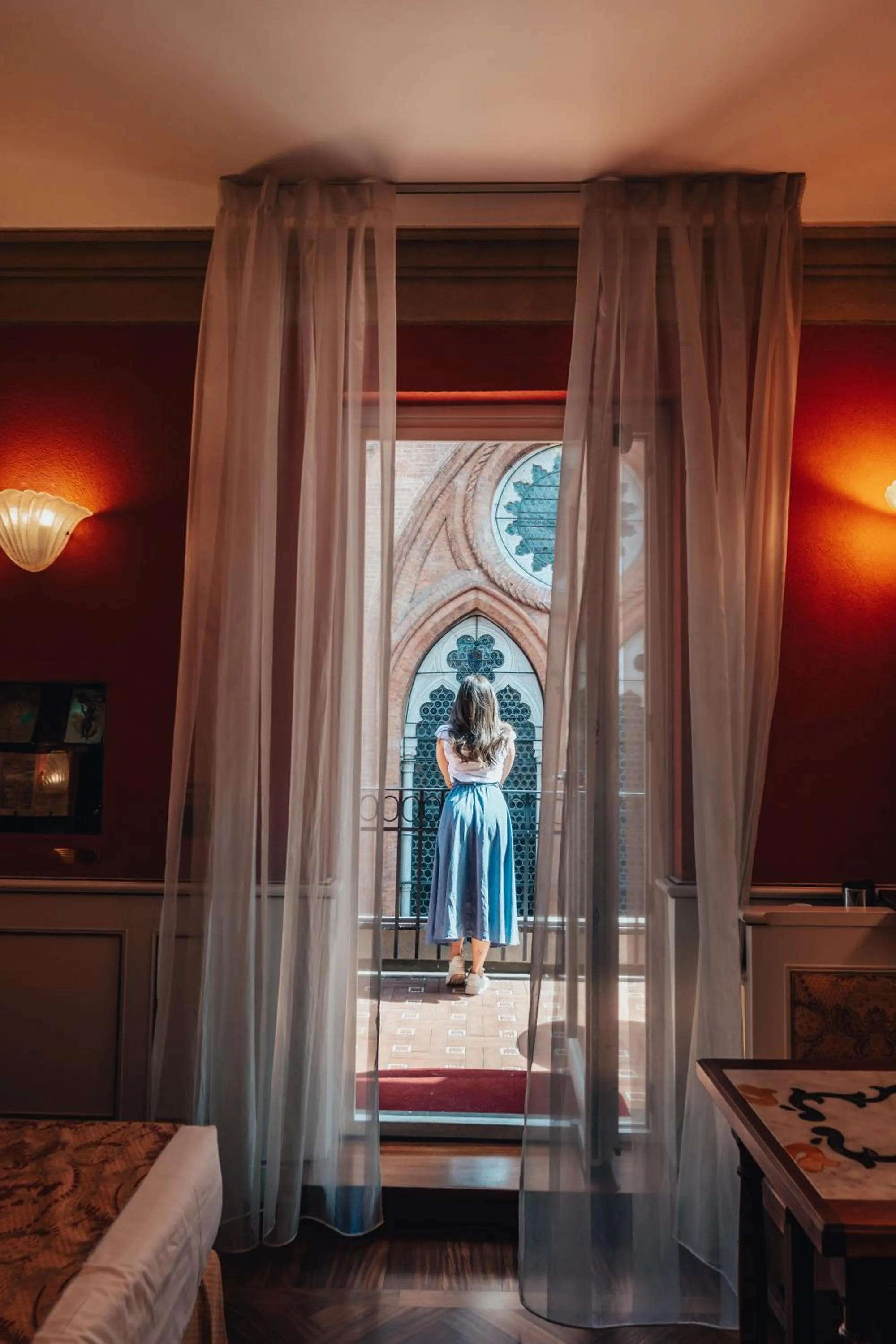 City view, Bed in Art Hotel Commercianti