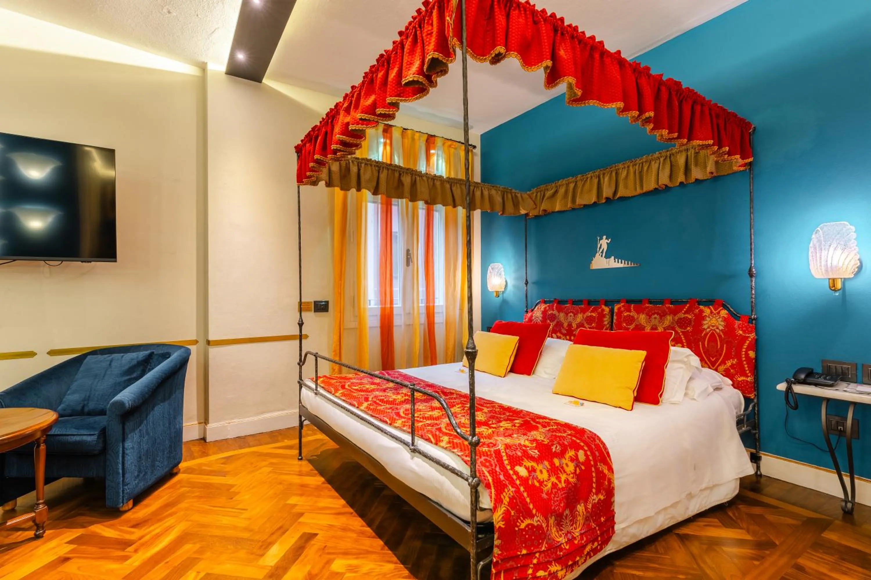 Photo of the whole room, Bed in Art Hotel Commercianti