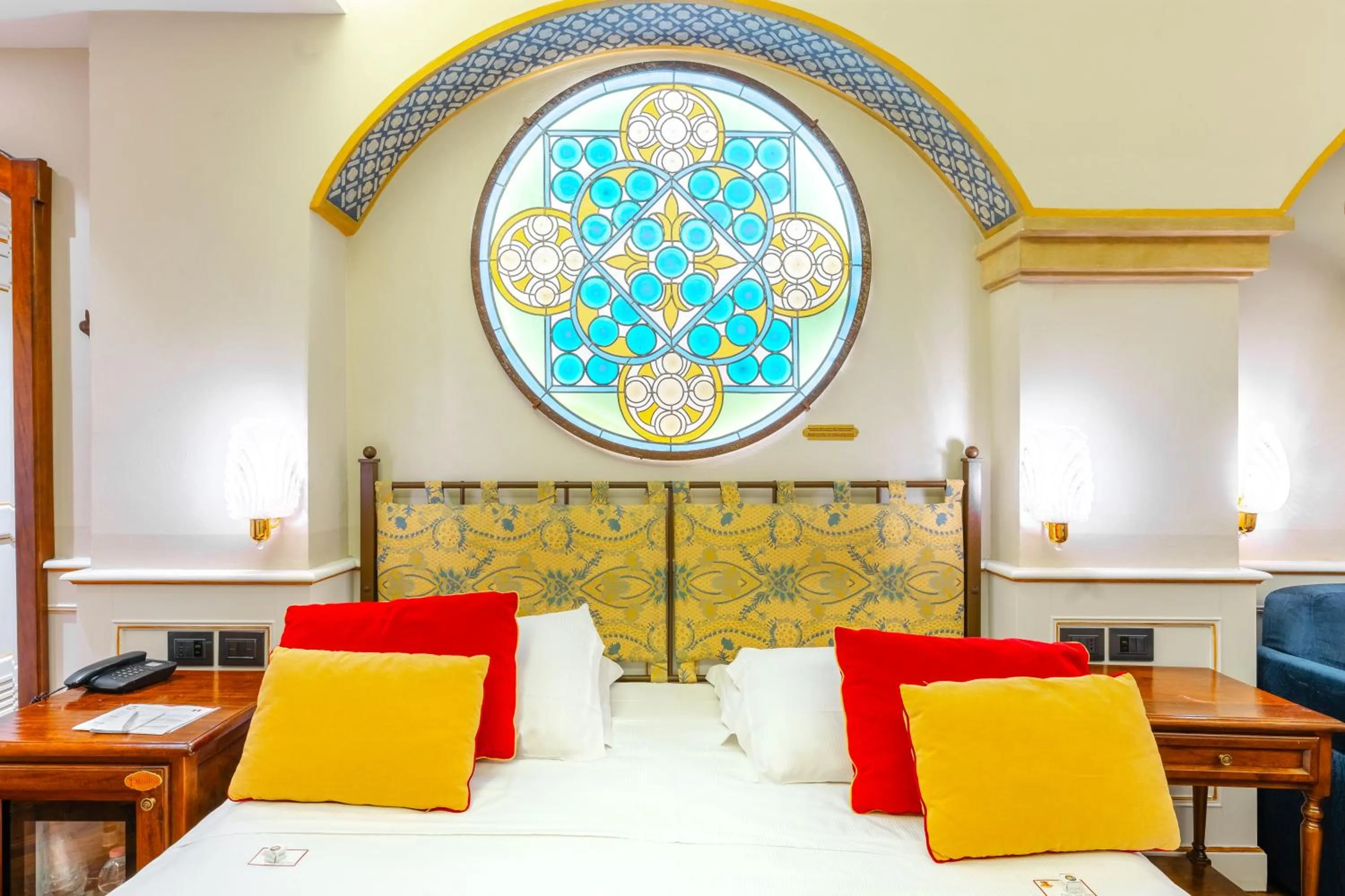 Decorative detail in Art Hotel Commercianti