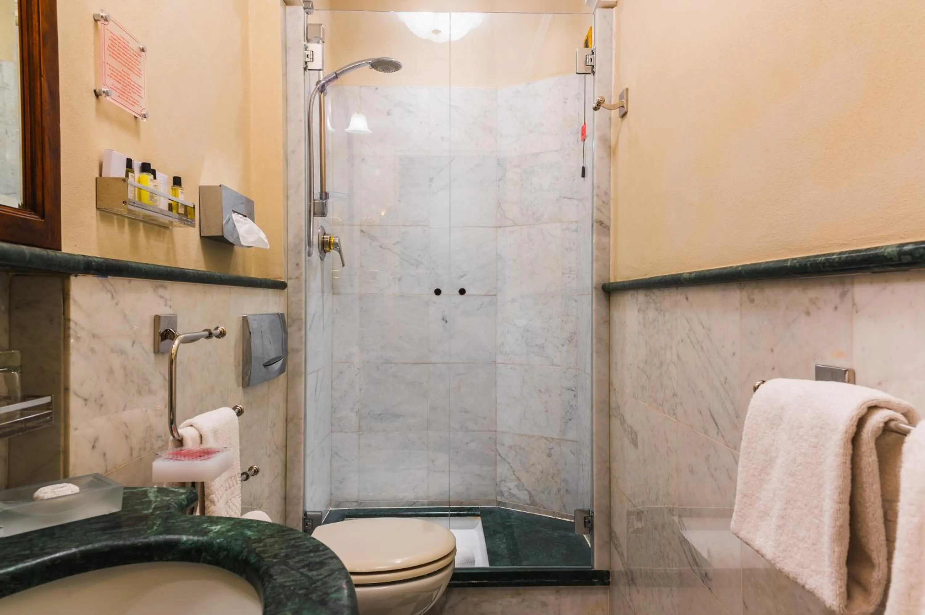 Shower in Art Hotel Commercianti