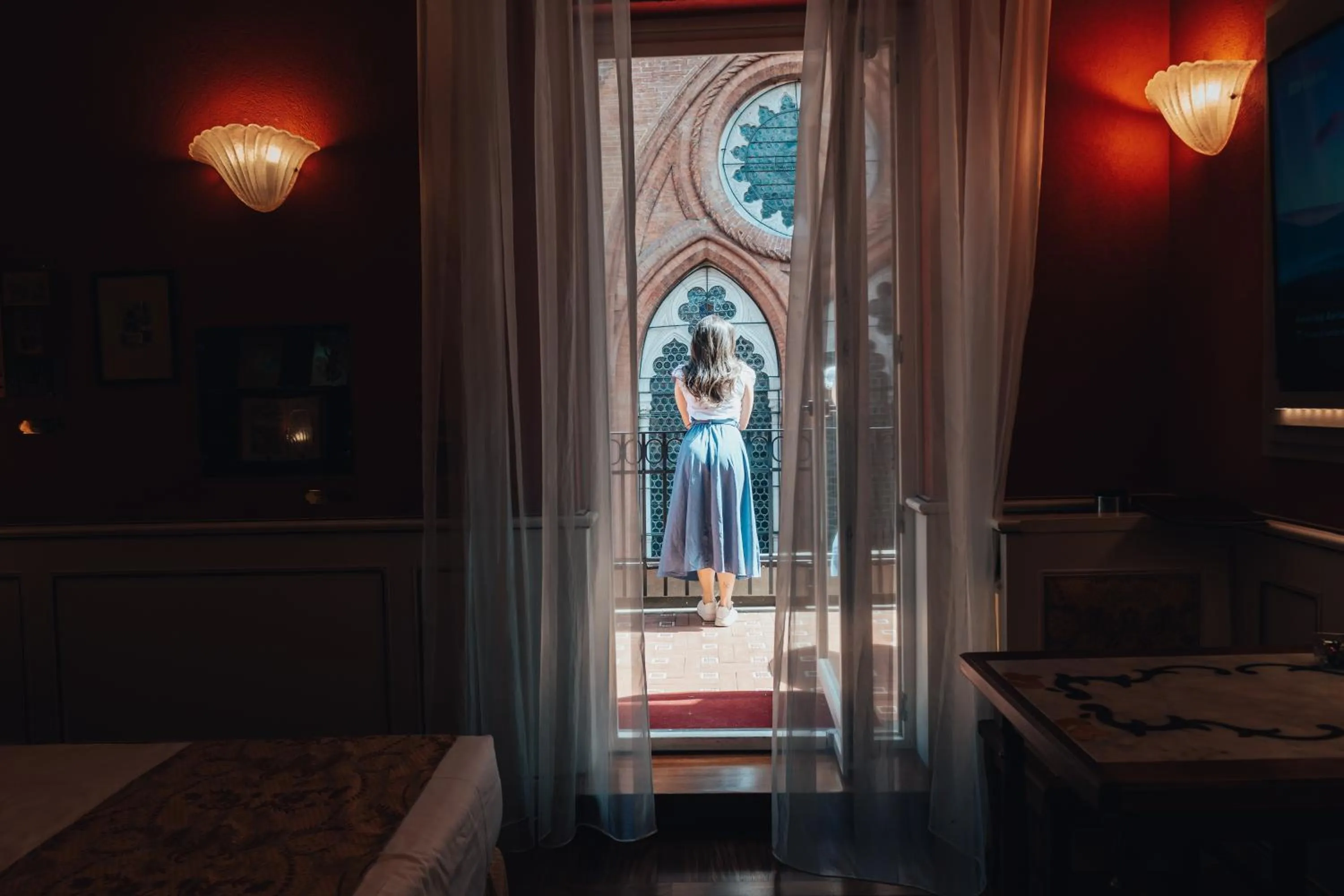 City view in Art Hotel Commercianti