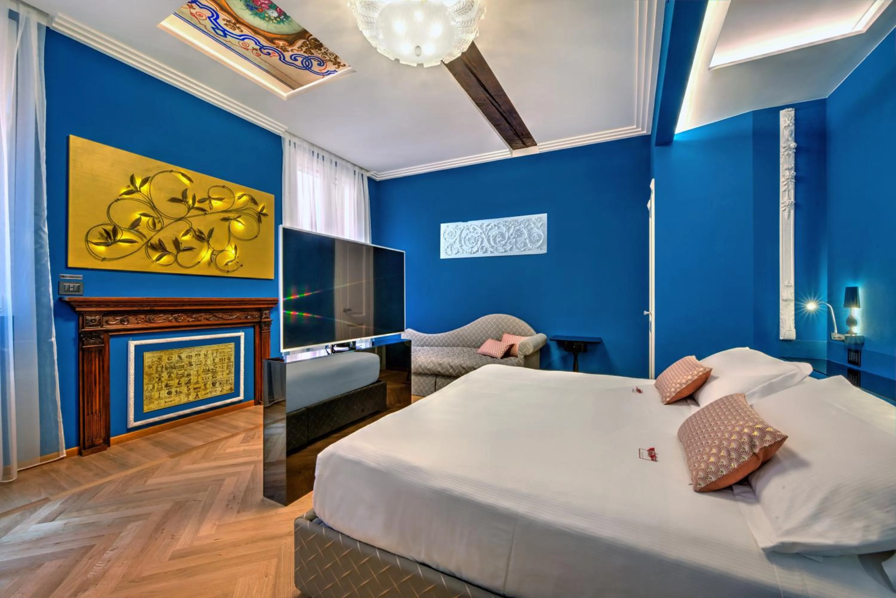 Photo of the whole room, Bed in Art Hotel Commercianti