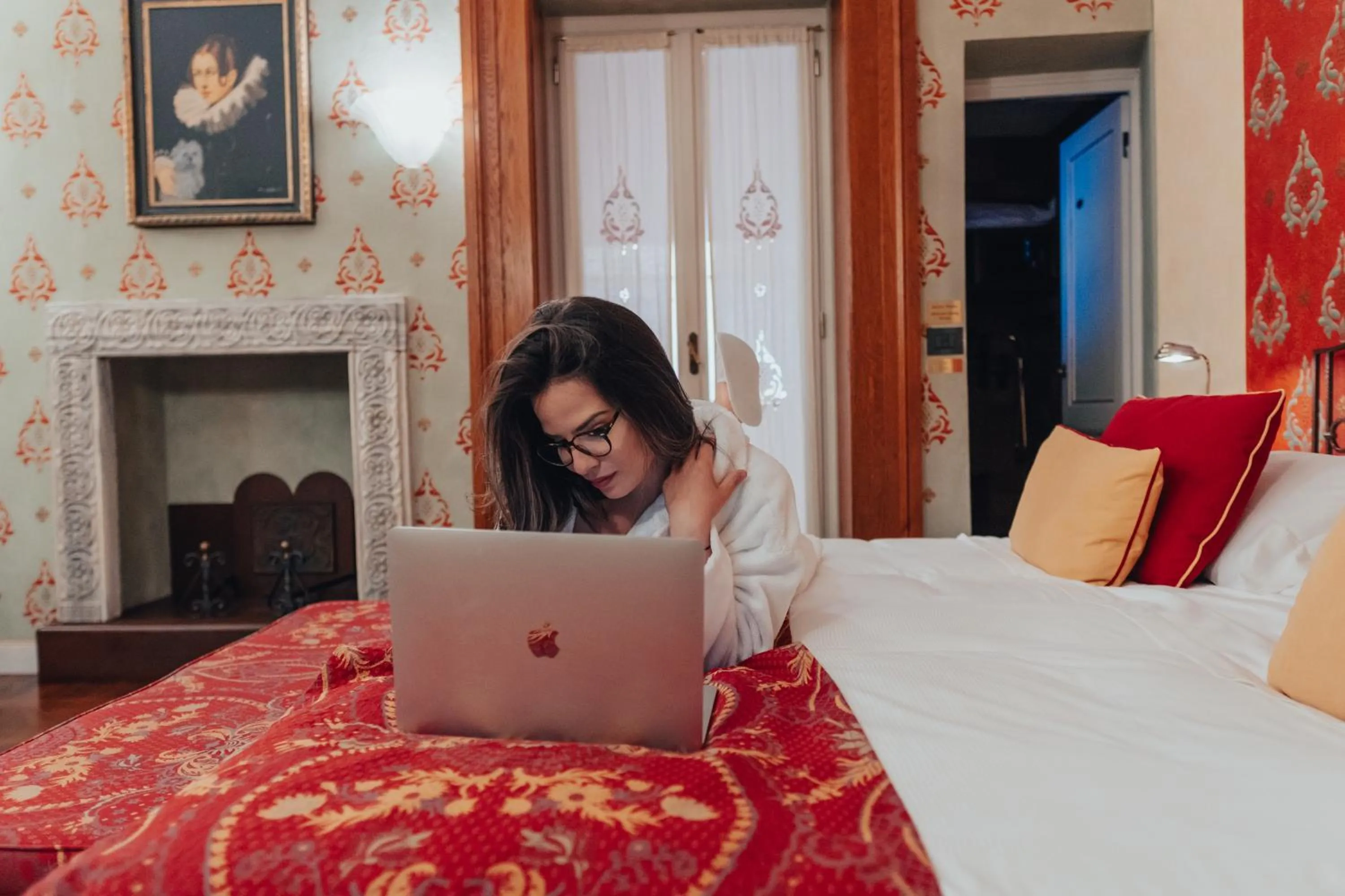 Photo of the whole room, Bed in Art Hotel Commercianti