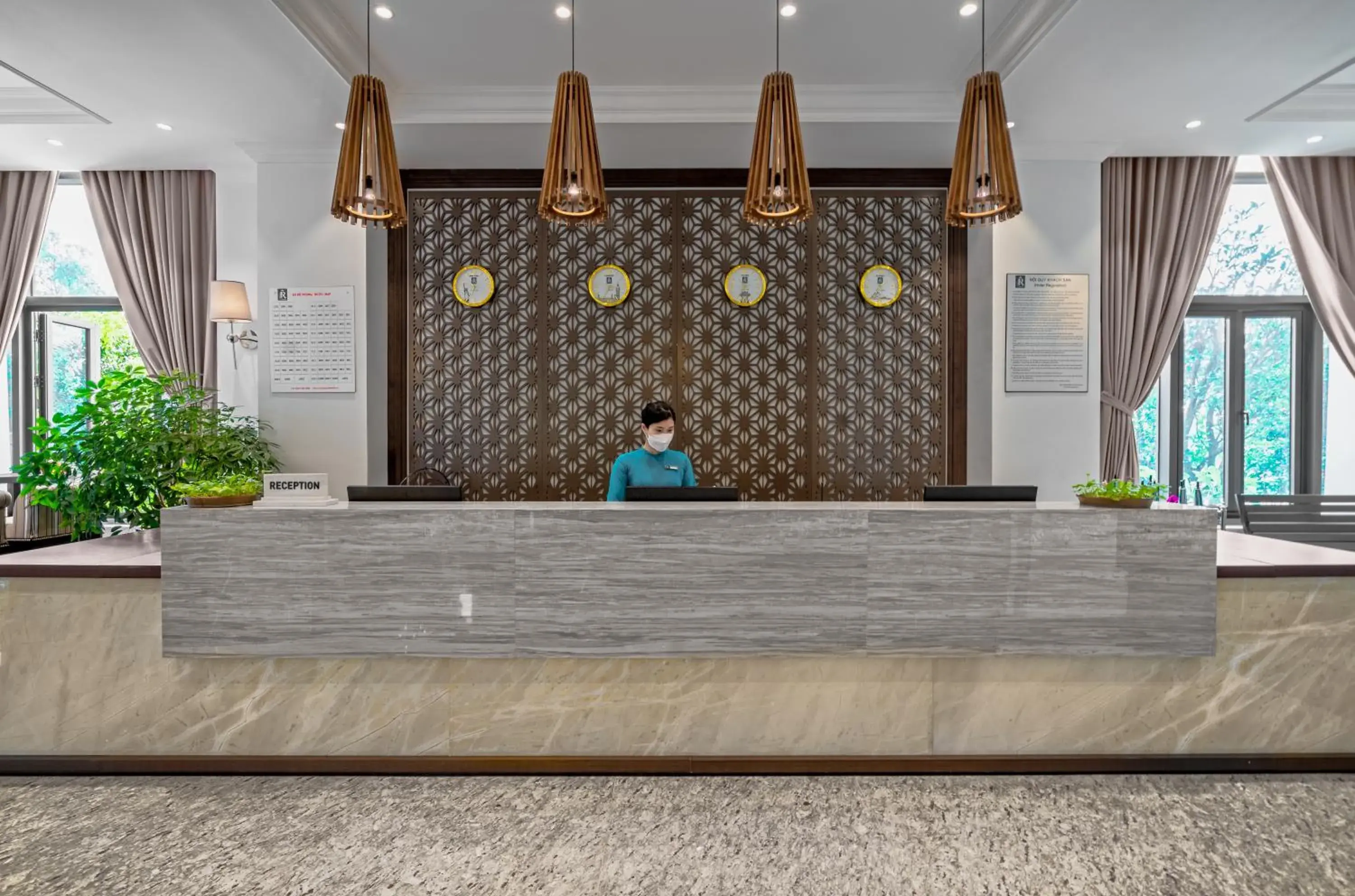 Lobby or reception in Rex Quang Binh Hotel Lobby or reception in Rex Quang Binh Hotel