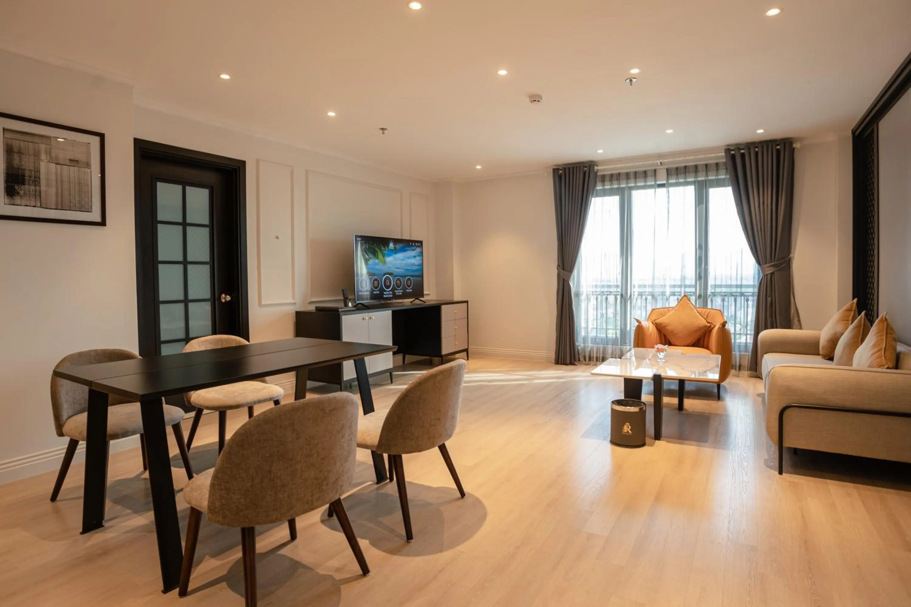 Living room in Rex Quang Binh Hotel