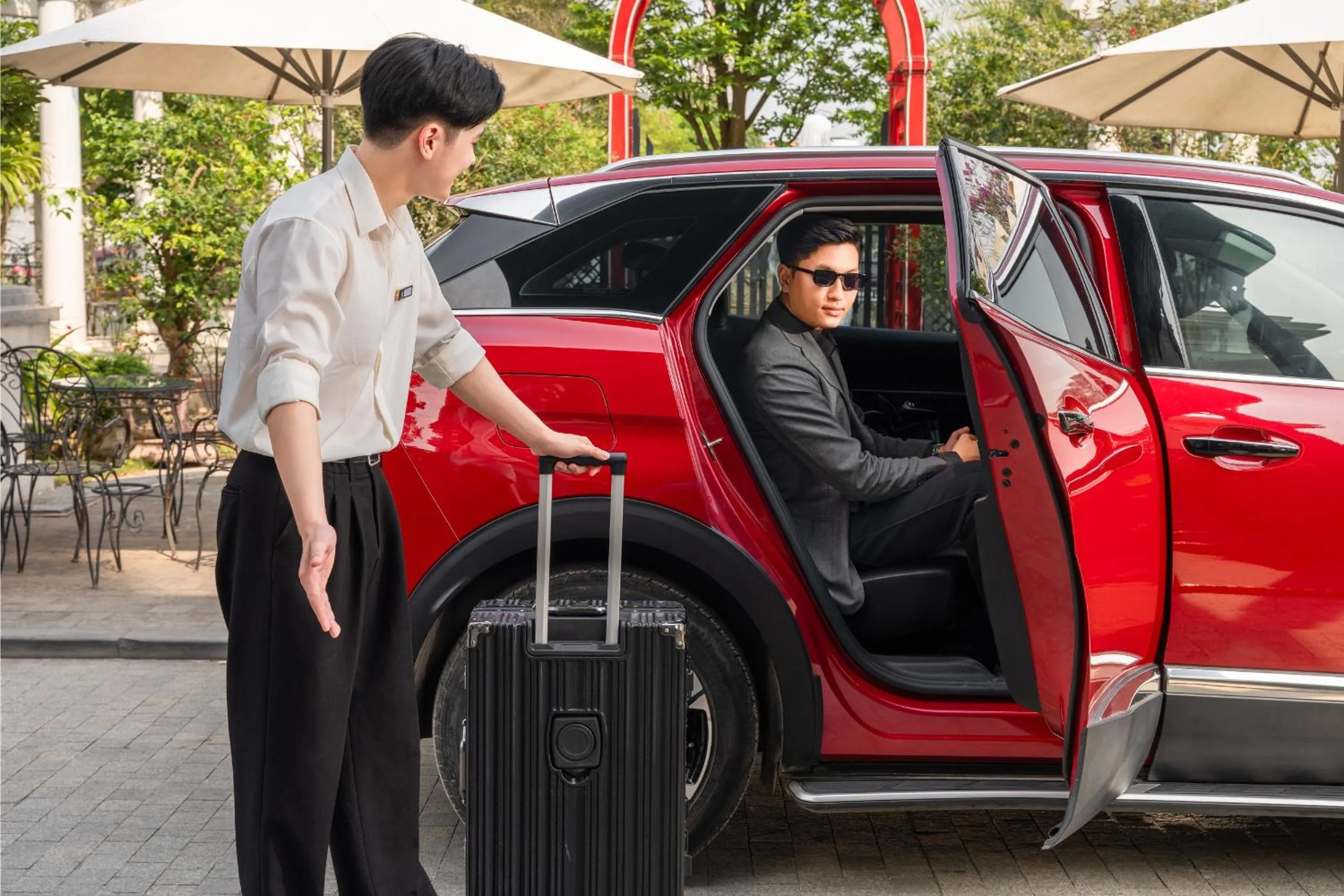 Lobby or reception in Rex Quang Binh Hotel