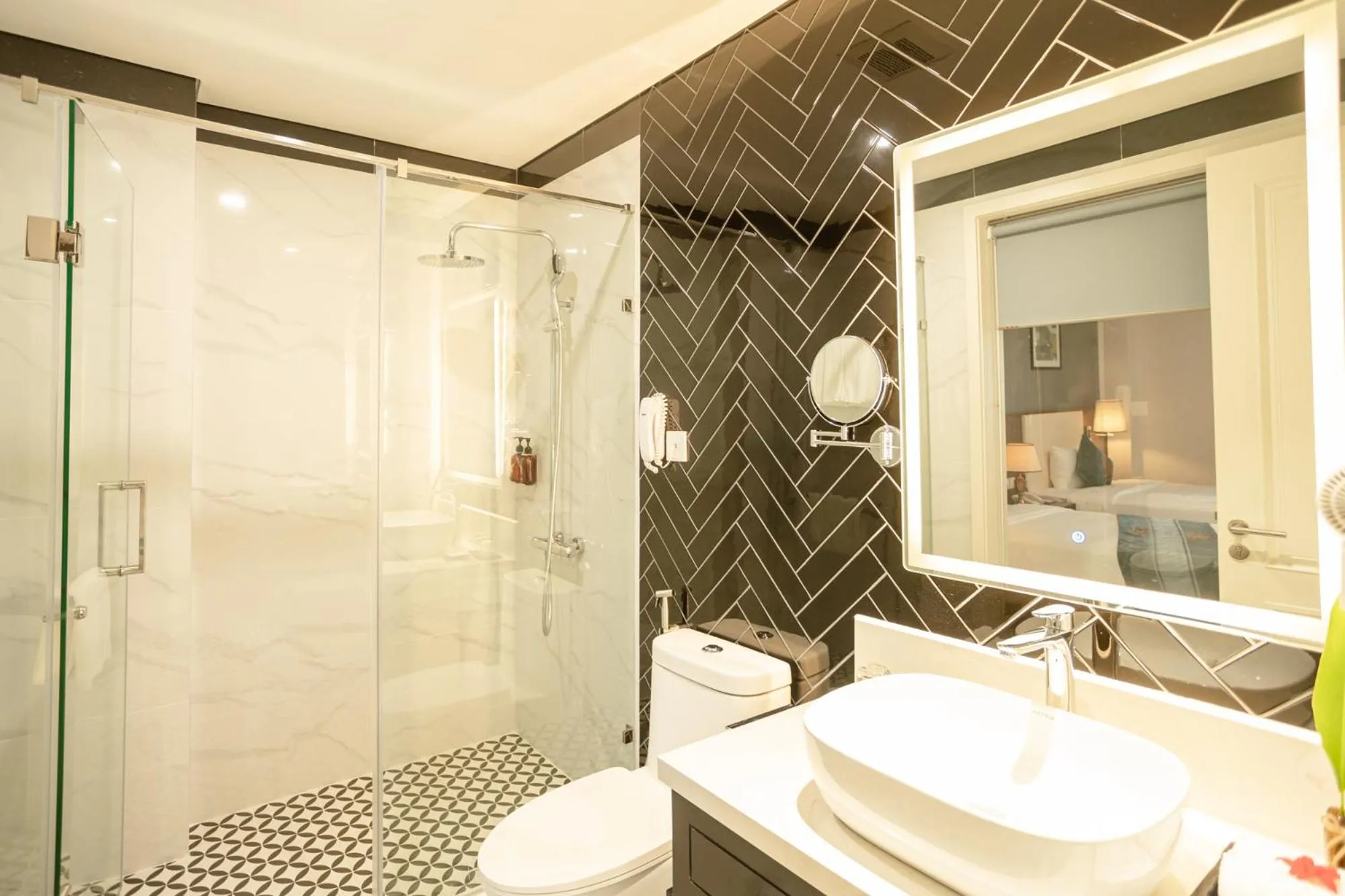 Bathroom in Rex Quang Binh Hotel