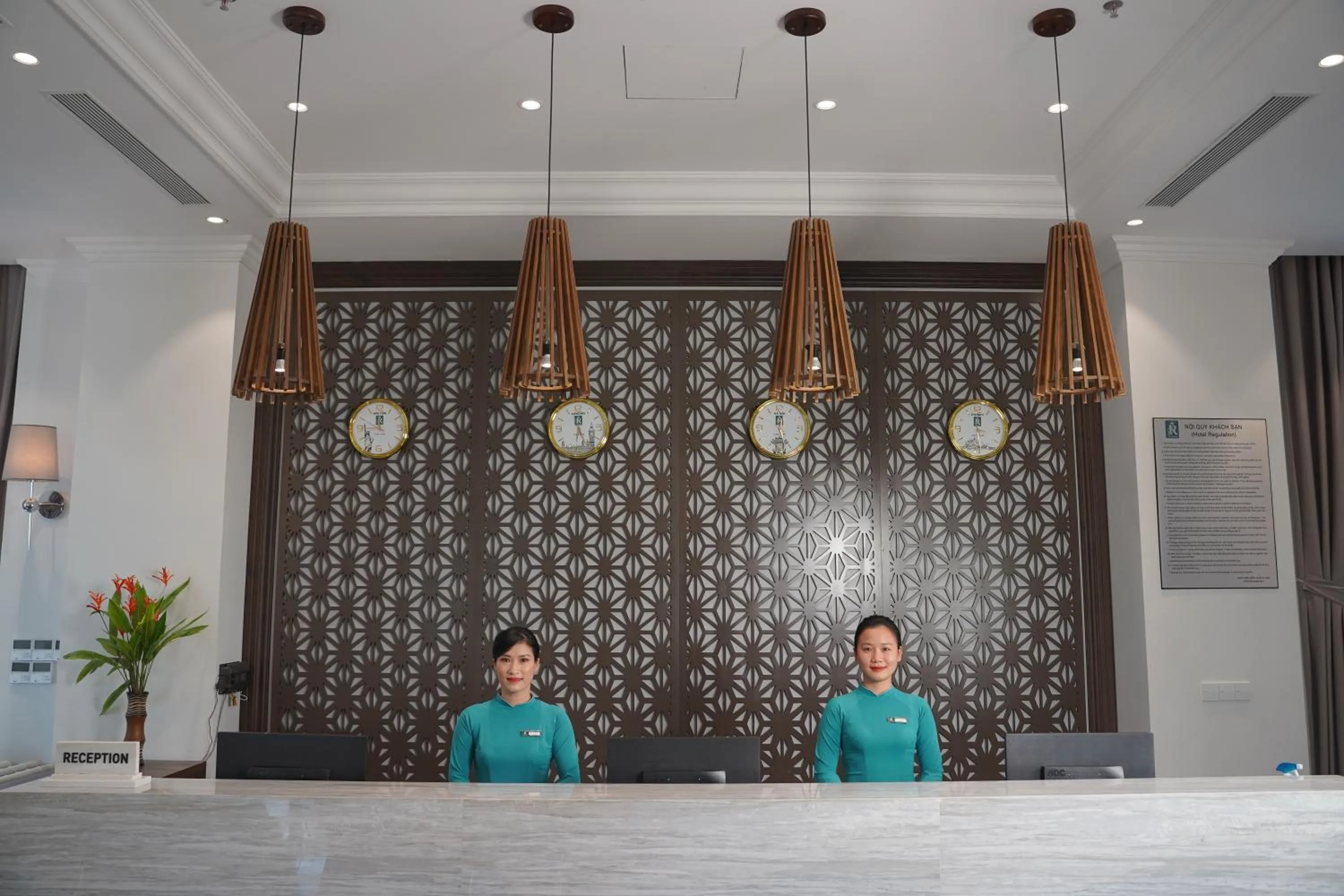 Staff in Rex Quang Binh Hotel