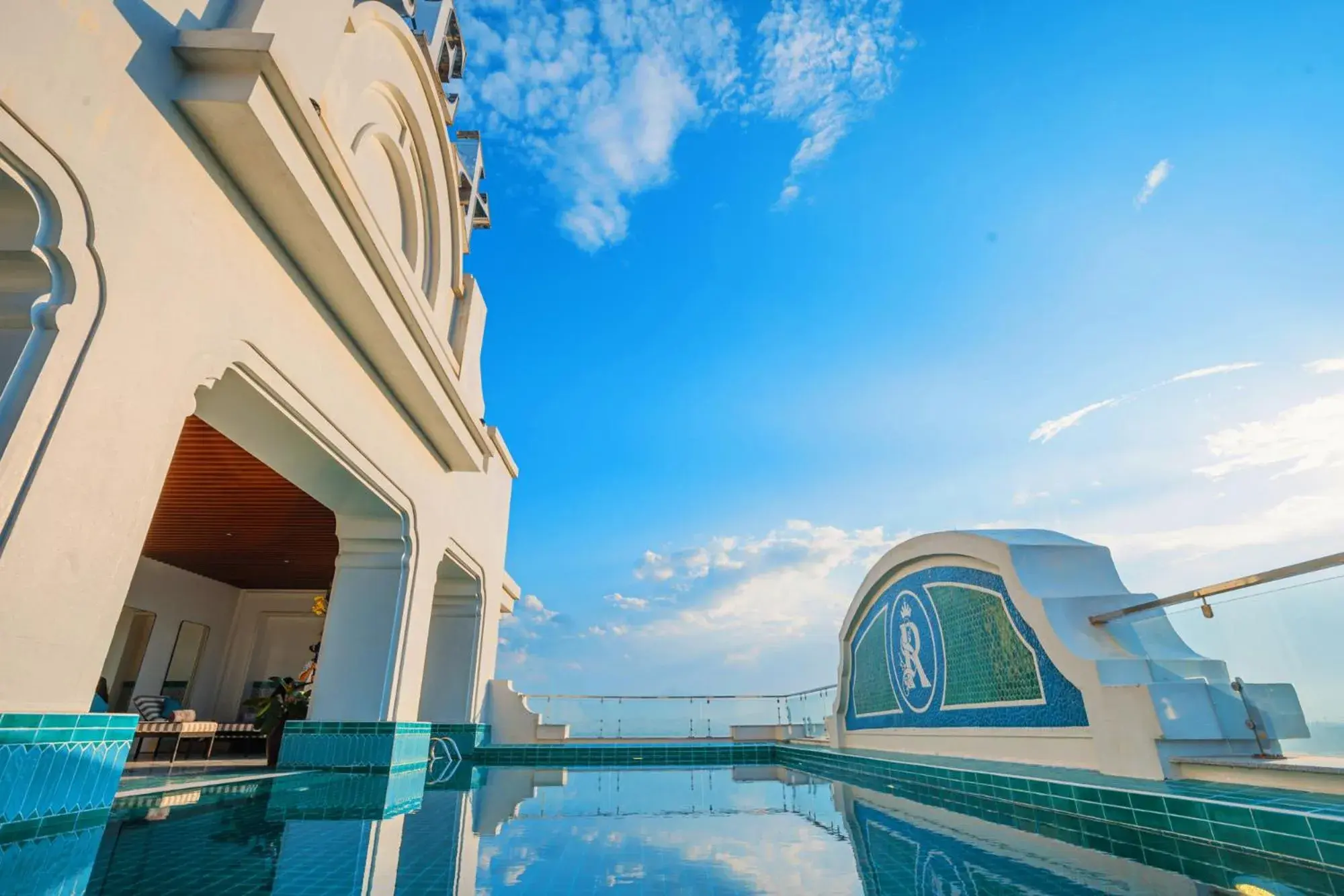 Pool view in Rex Quang Binh Hotel Pool view in Rex Quang Binh Hotel