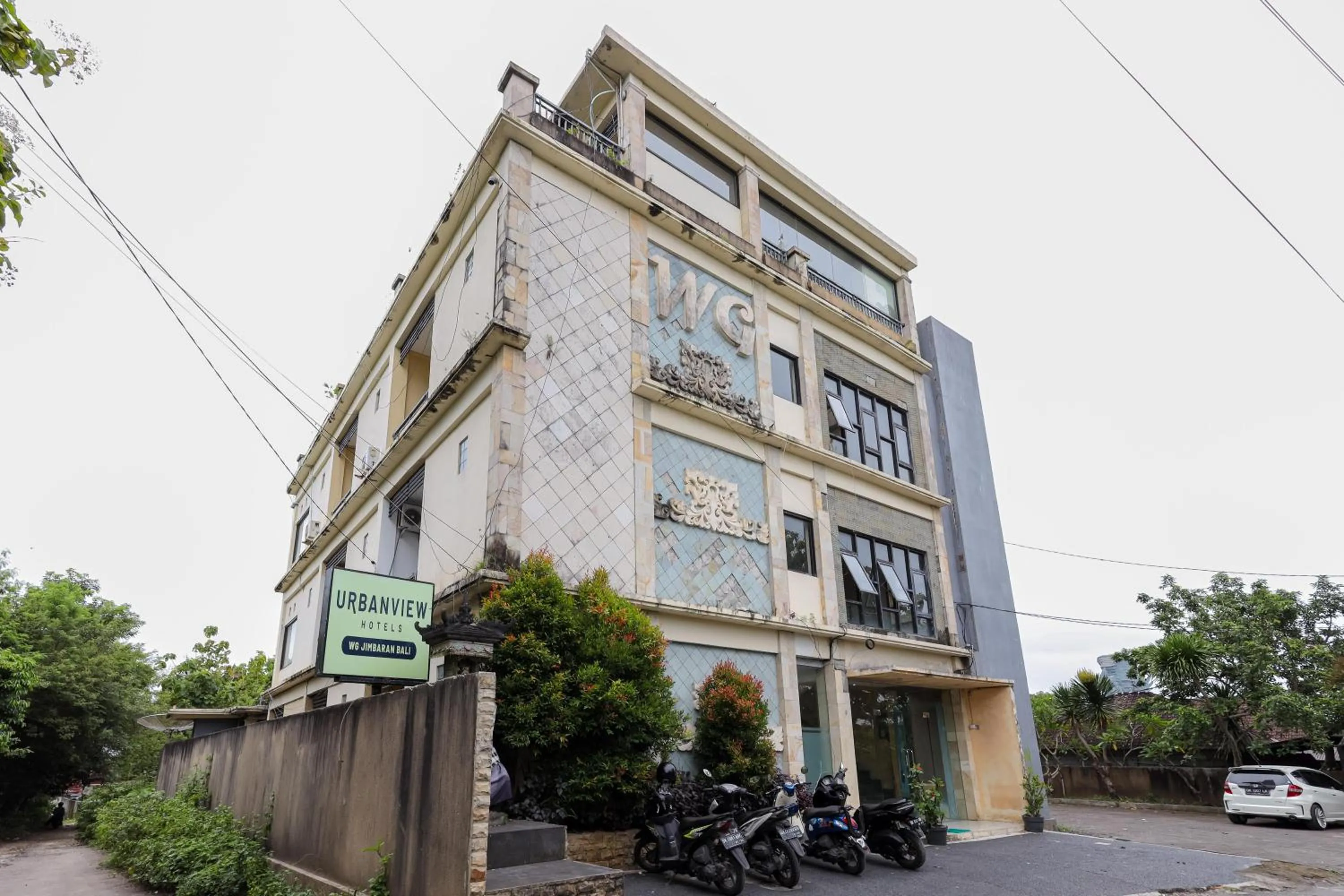 Property building in Urbanview Hotel WG Jimbaran Bali