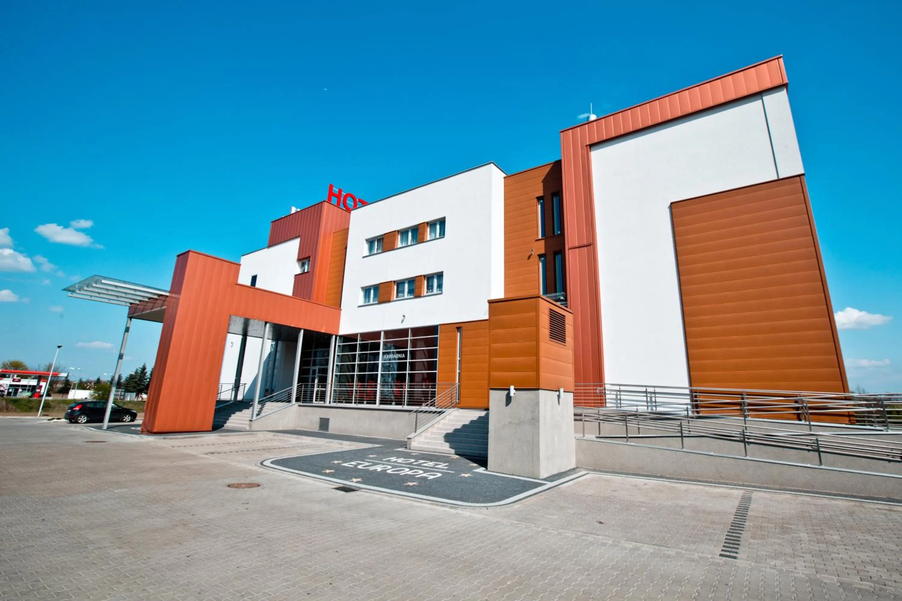 Facade/entrance in Hotel Europa