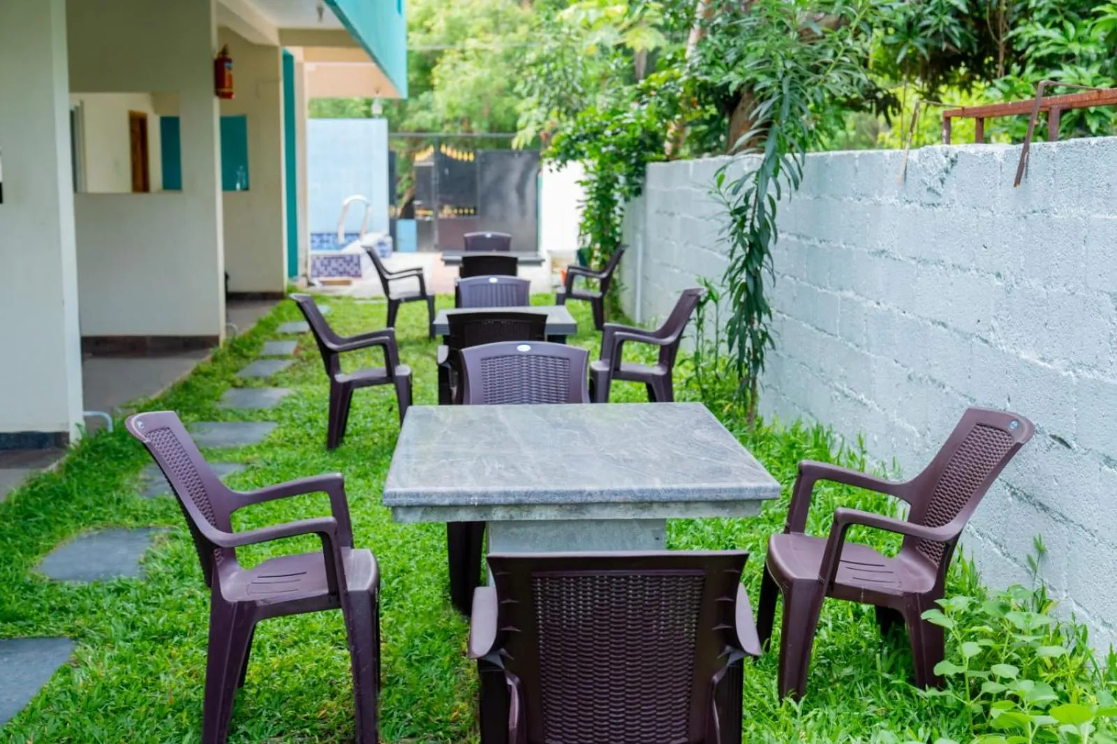 Garden in Le Springlynn Residency