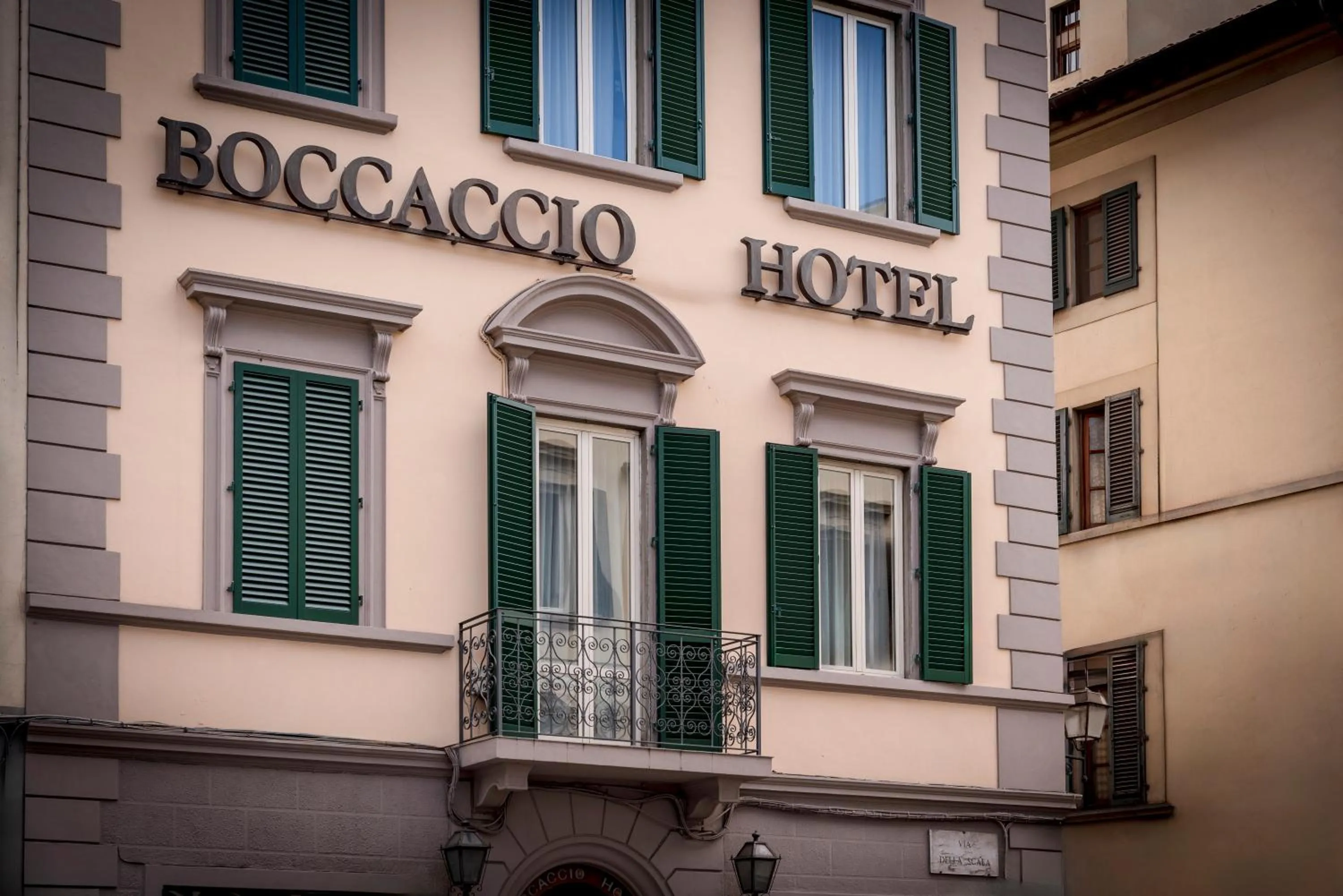 Property building in Hotel Boccaccio