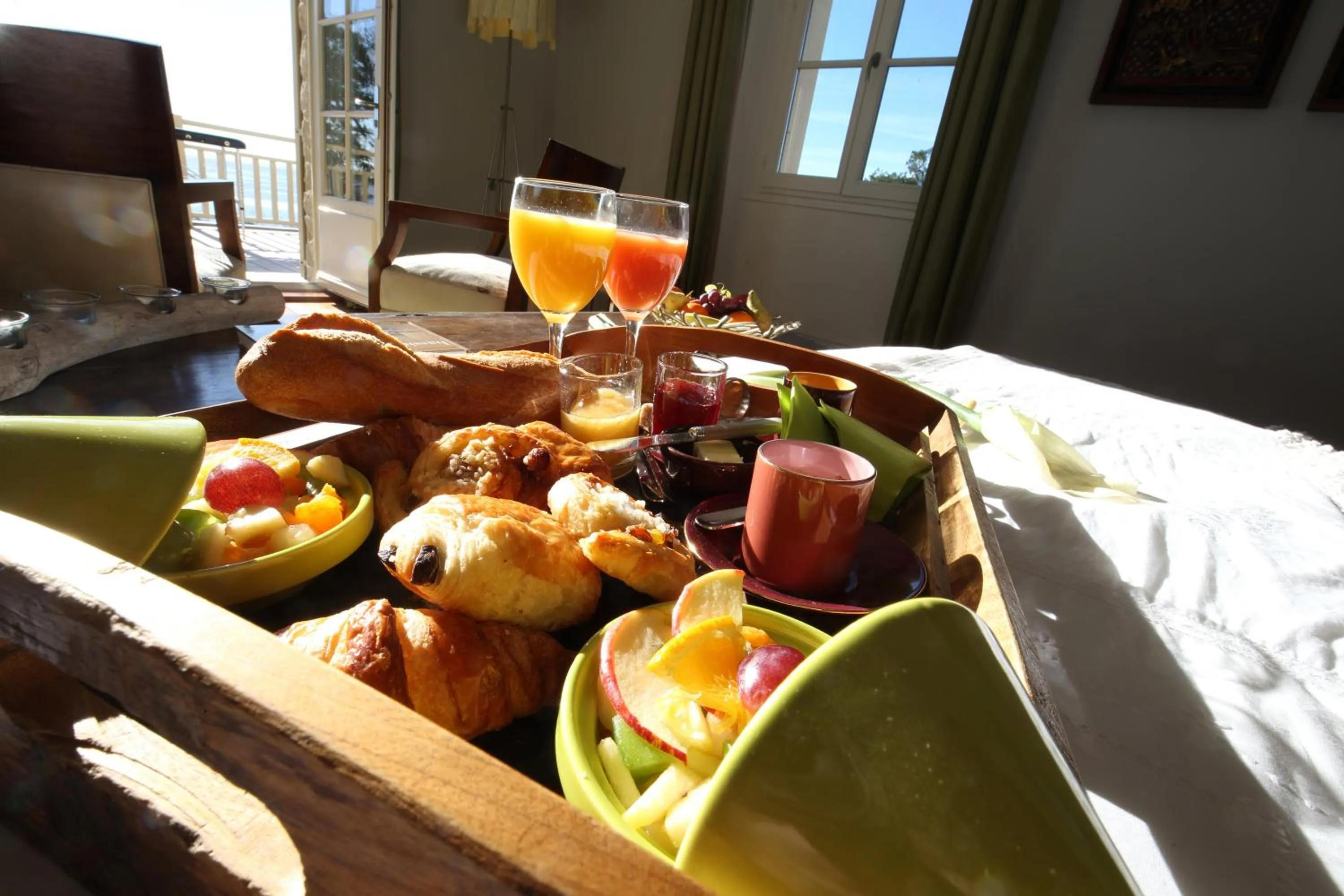 Food close-up in Villa La Tosca