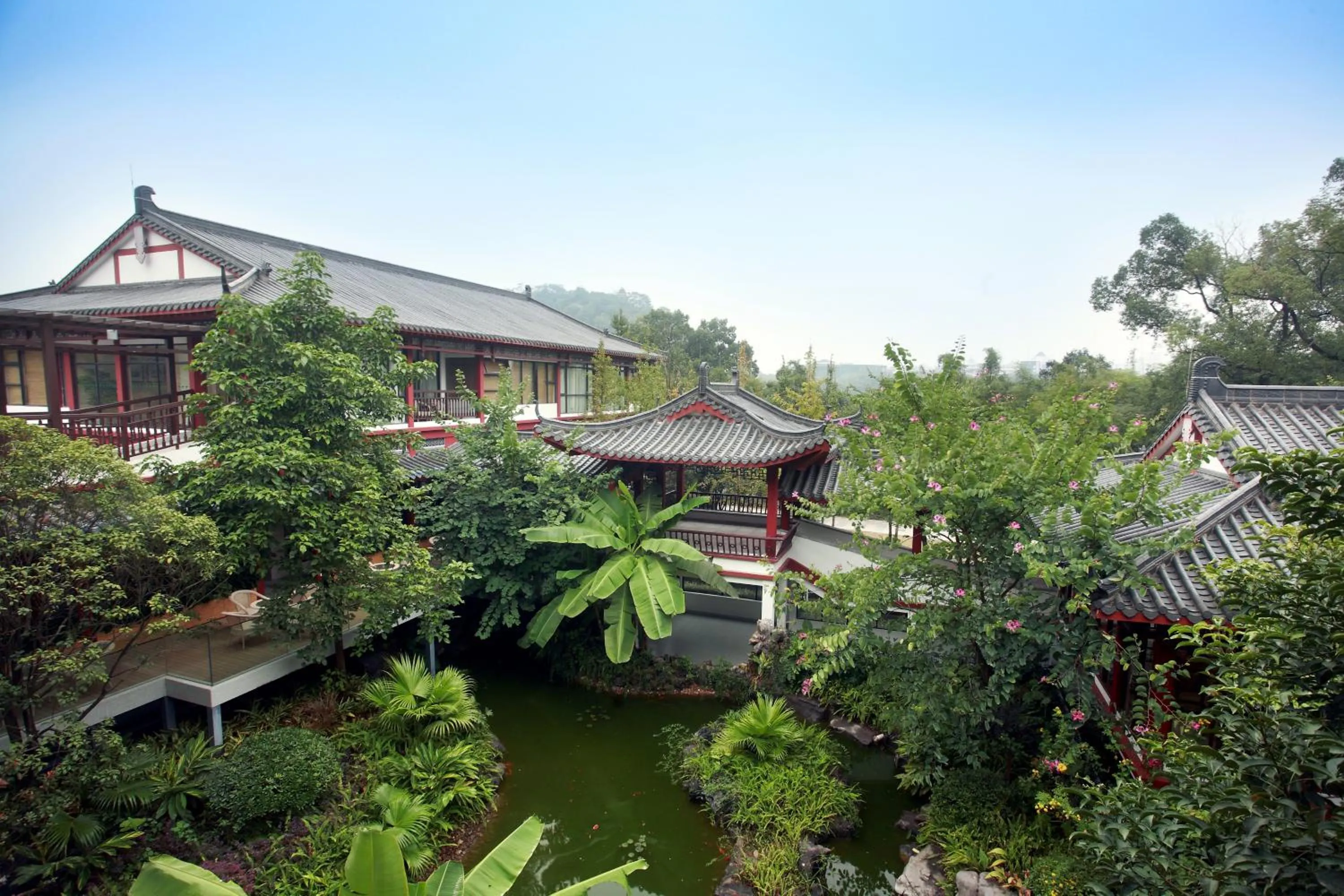 Bird's eye view in Guilin Zizhou Panorama Resort