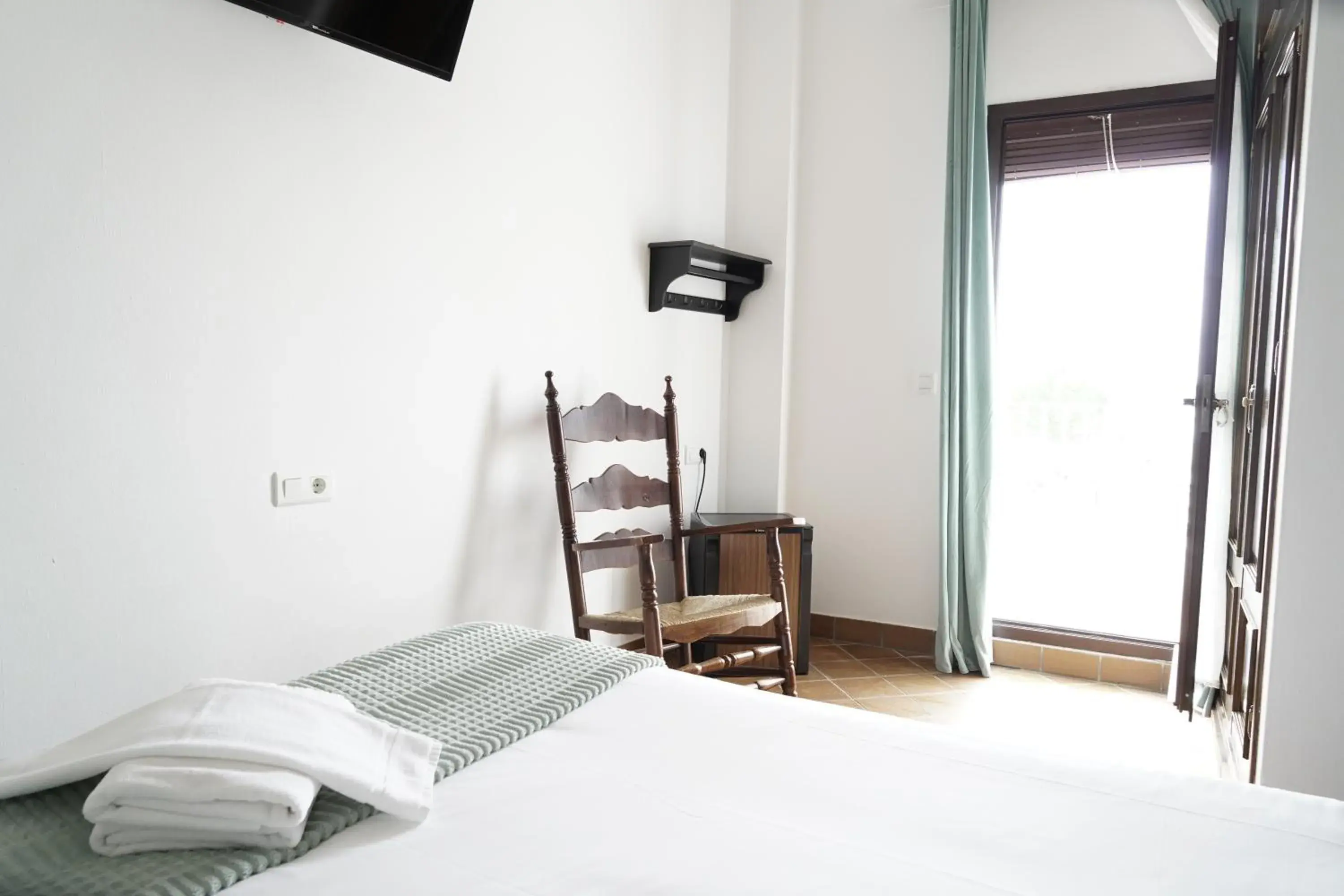 Bed in Hospedarte Cazadero Real Bed in Hospedarte Cazadero Real