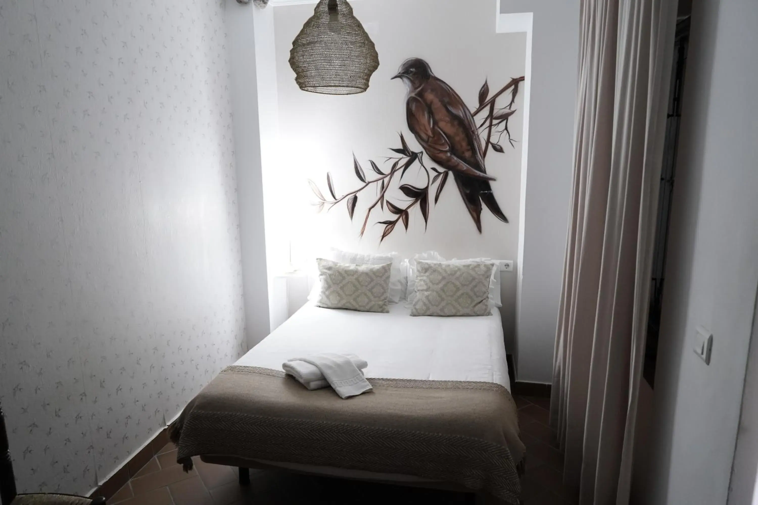 Bed in Hospedarte Cazadero Real Bed in Hospedarte Cazadero Real