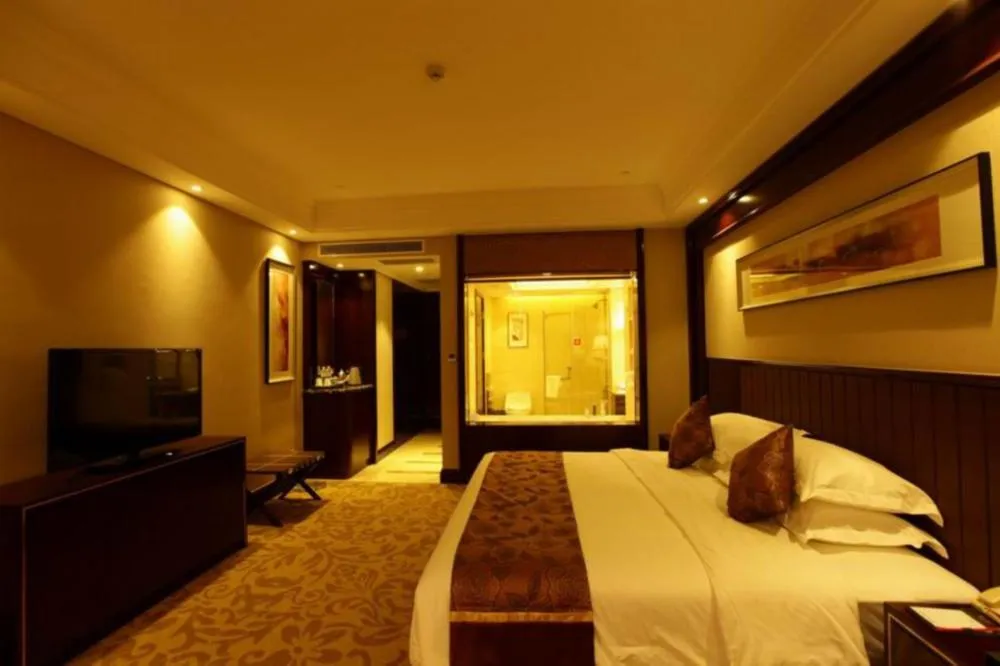 Bed in Ramada Changzhou