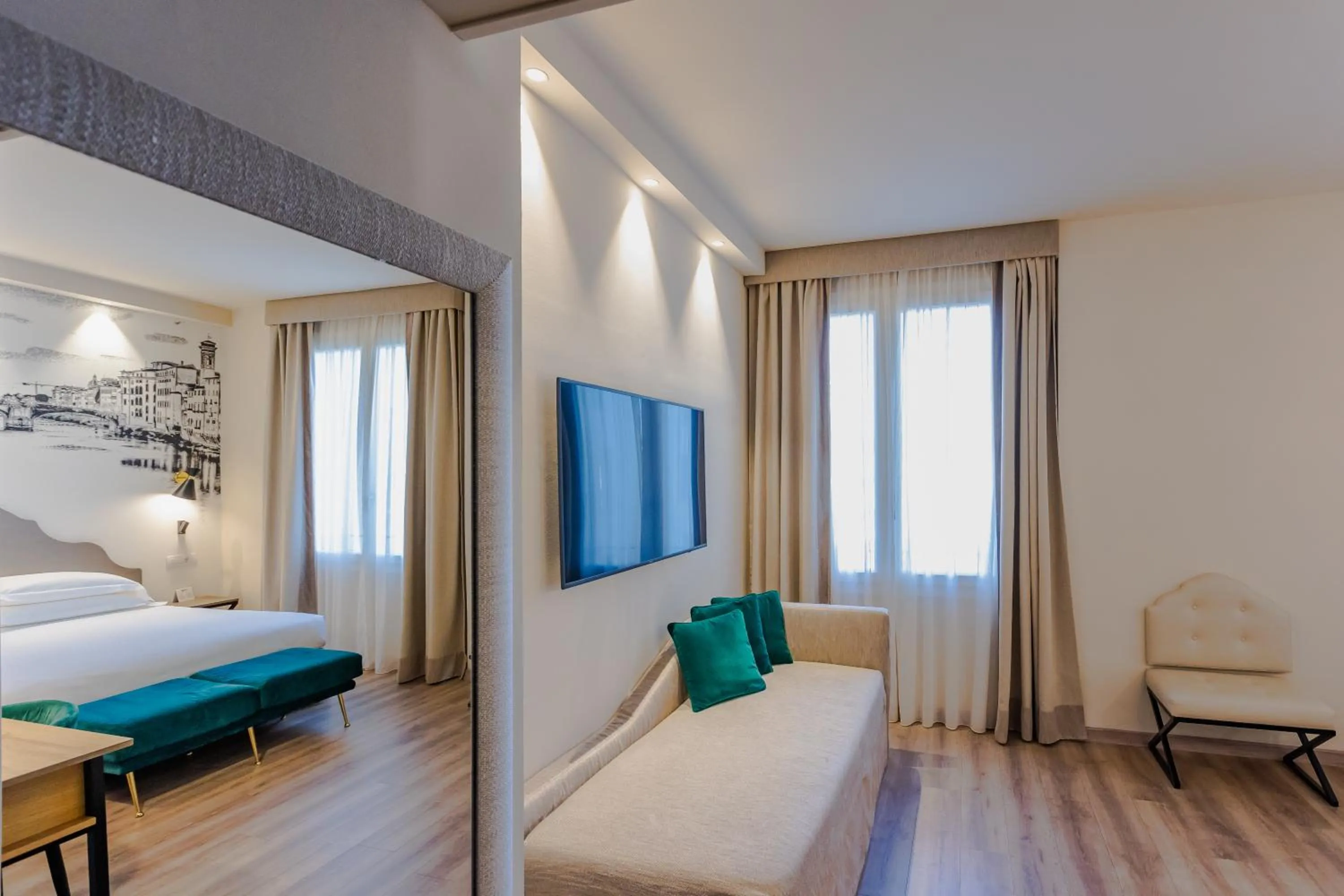 Photo of the whole room, Bed in FH55 Grand Hotel Mediterraneo