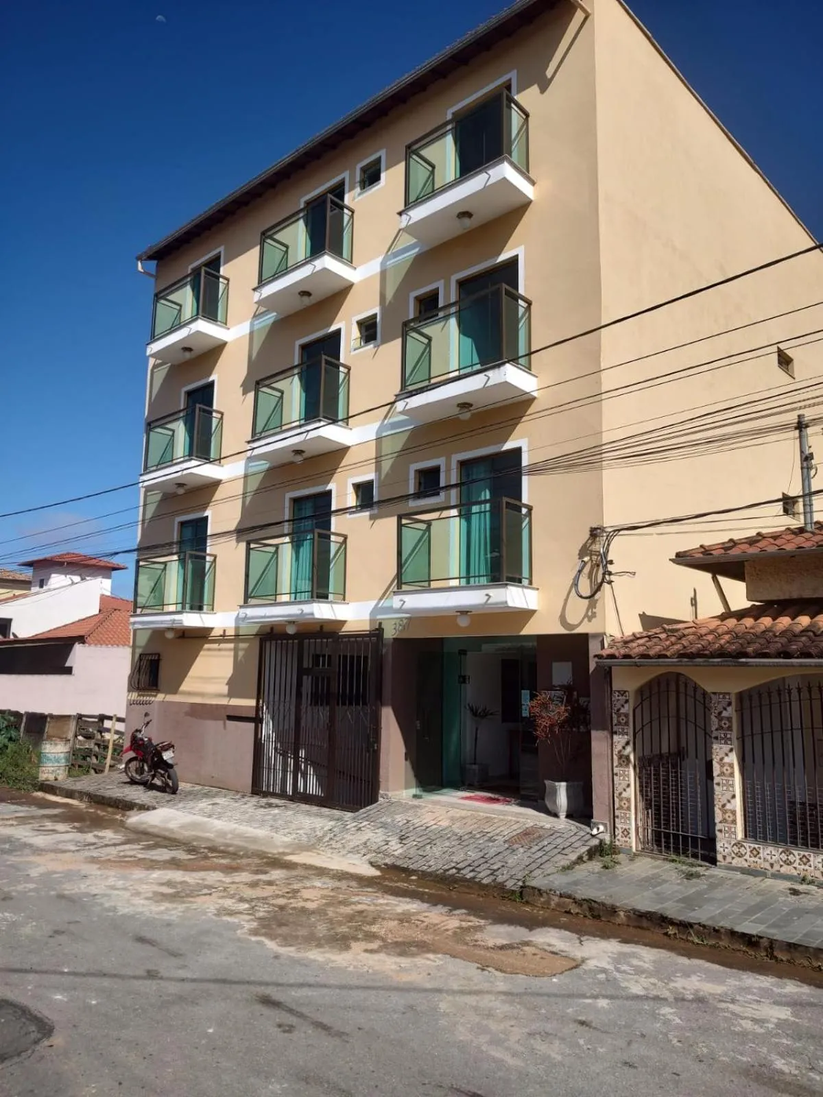 Property building in Santiago Palace Hotel