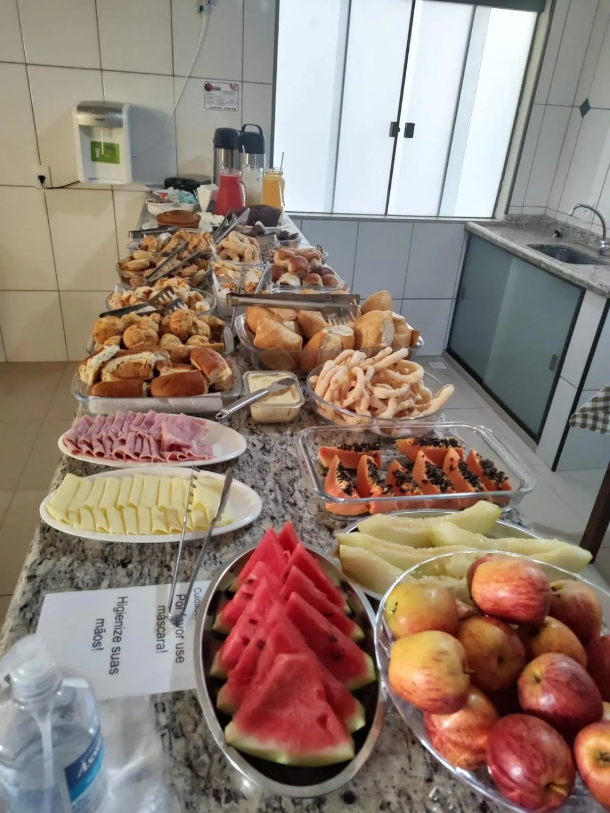 Breakfast in Santiago Palace Hotel