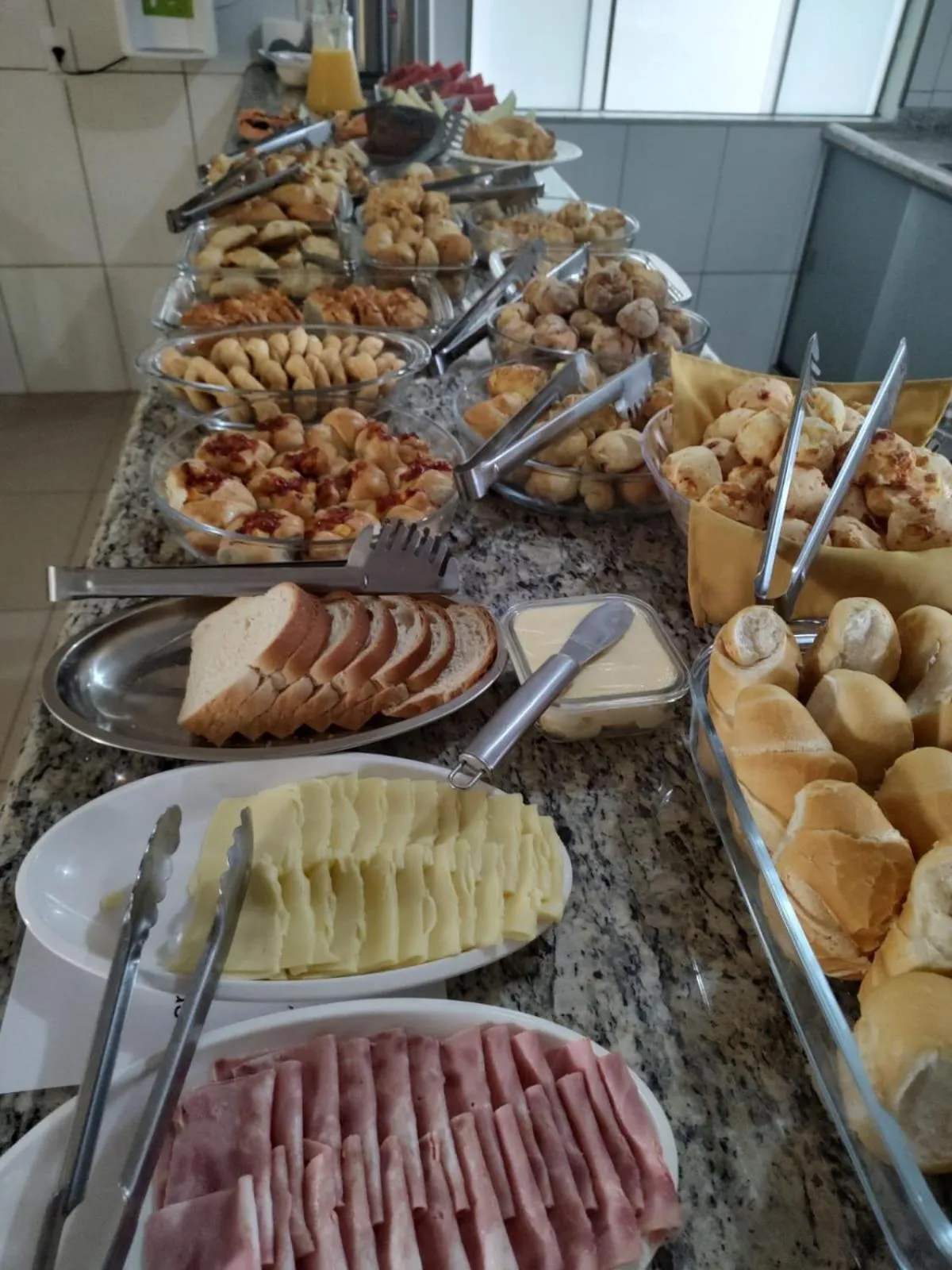 Breakfast in Santiago Palace Hotel