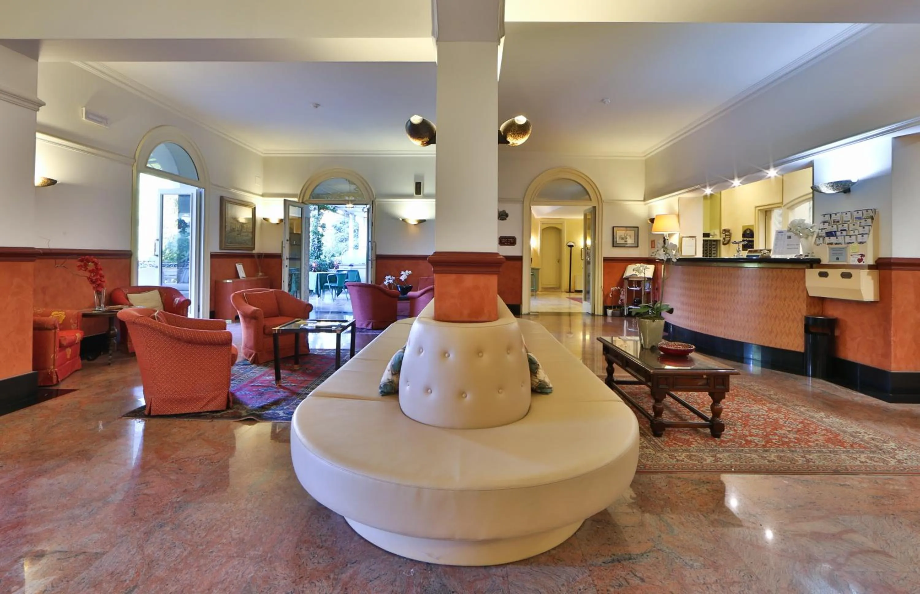 Lobby or reception in Hotel Biasutti