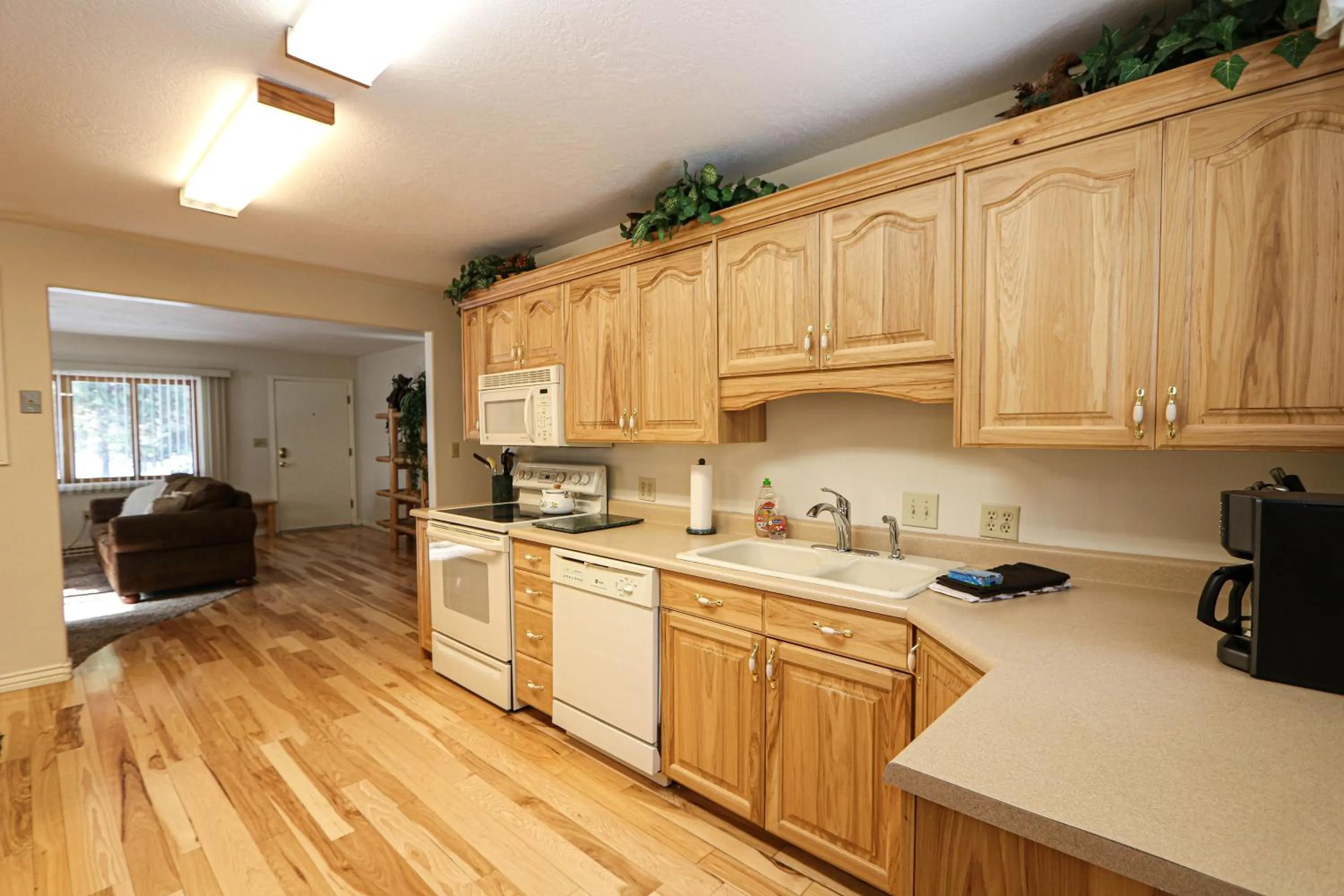 Kitchen or kitchenette in South Fork Cabin