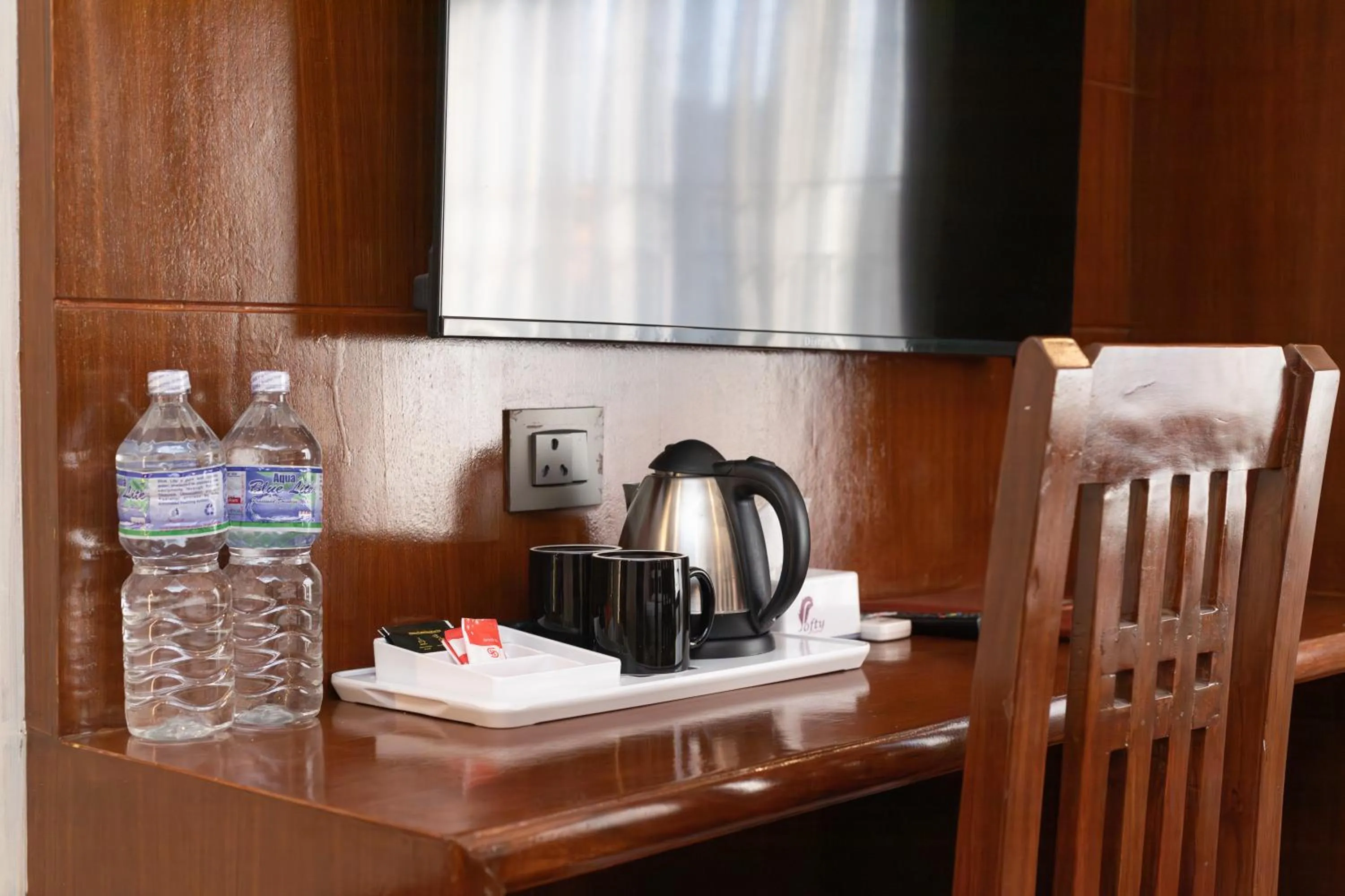 Coffee/tea facilities in Amarawati Boutique Hotel