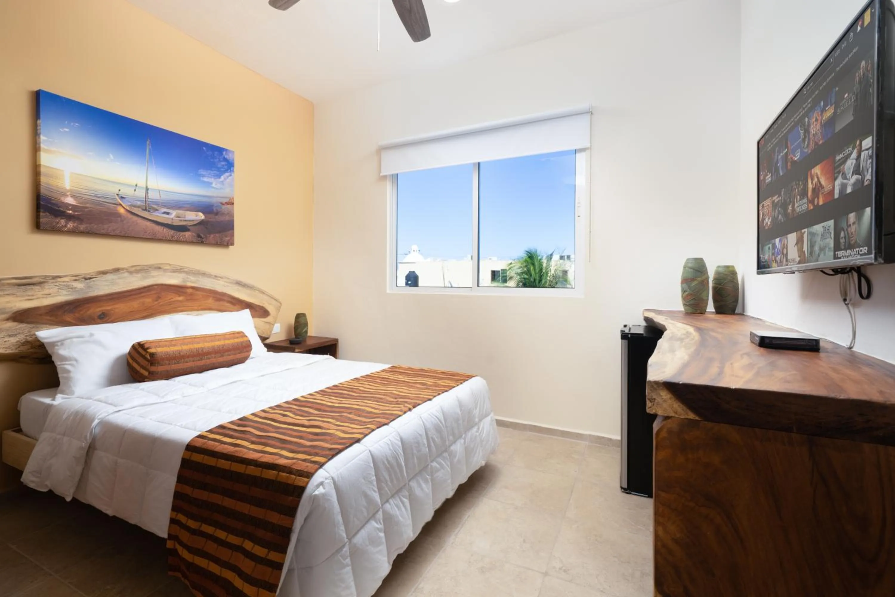 Photo of the whole room, Bed in Villa Sofia Boutique Hotel - Near Cancun Downtown - Free Cancellation