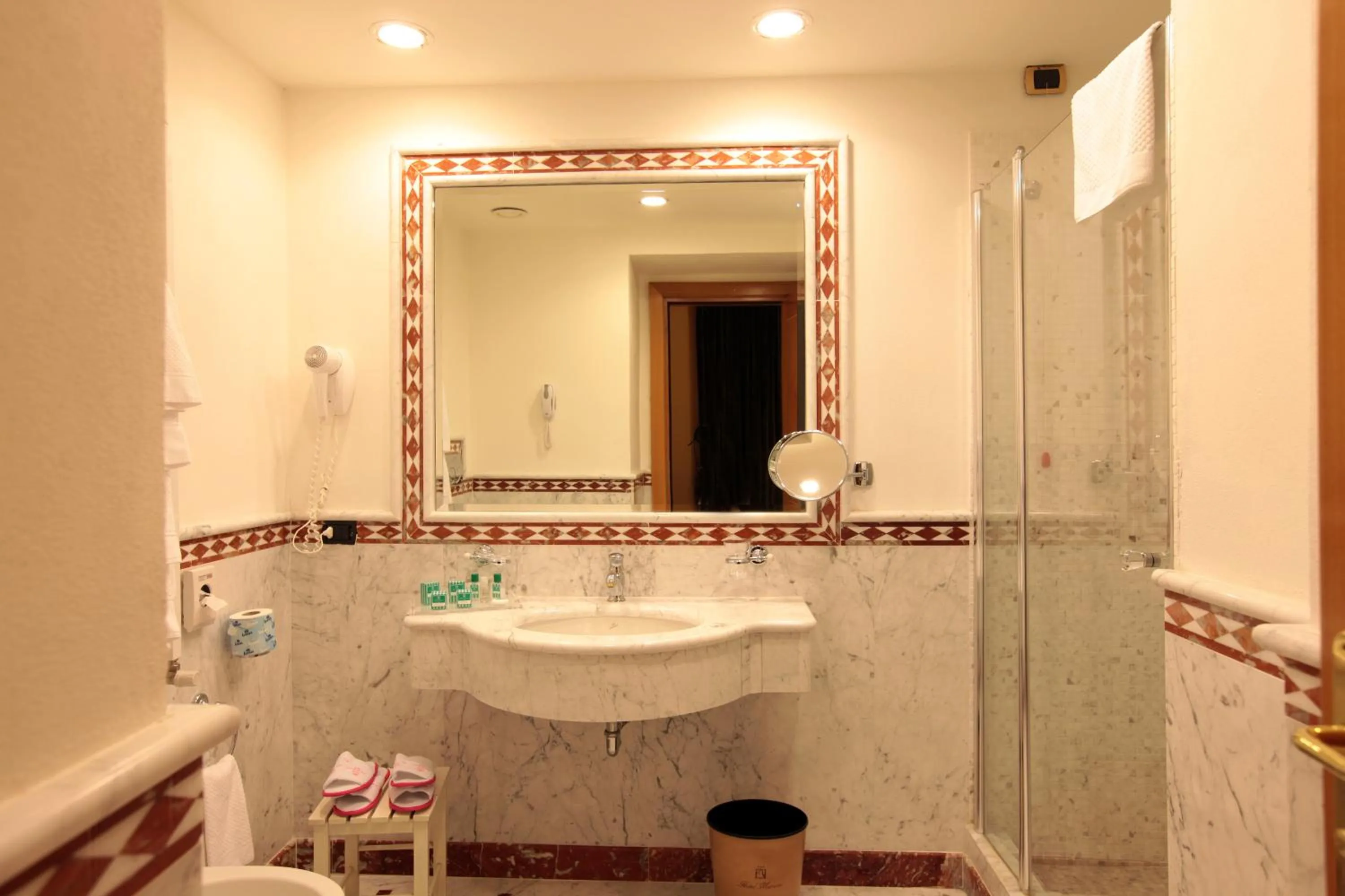 Bathroom in Hotel Marconi
