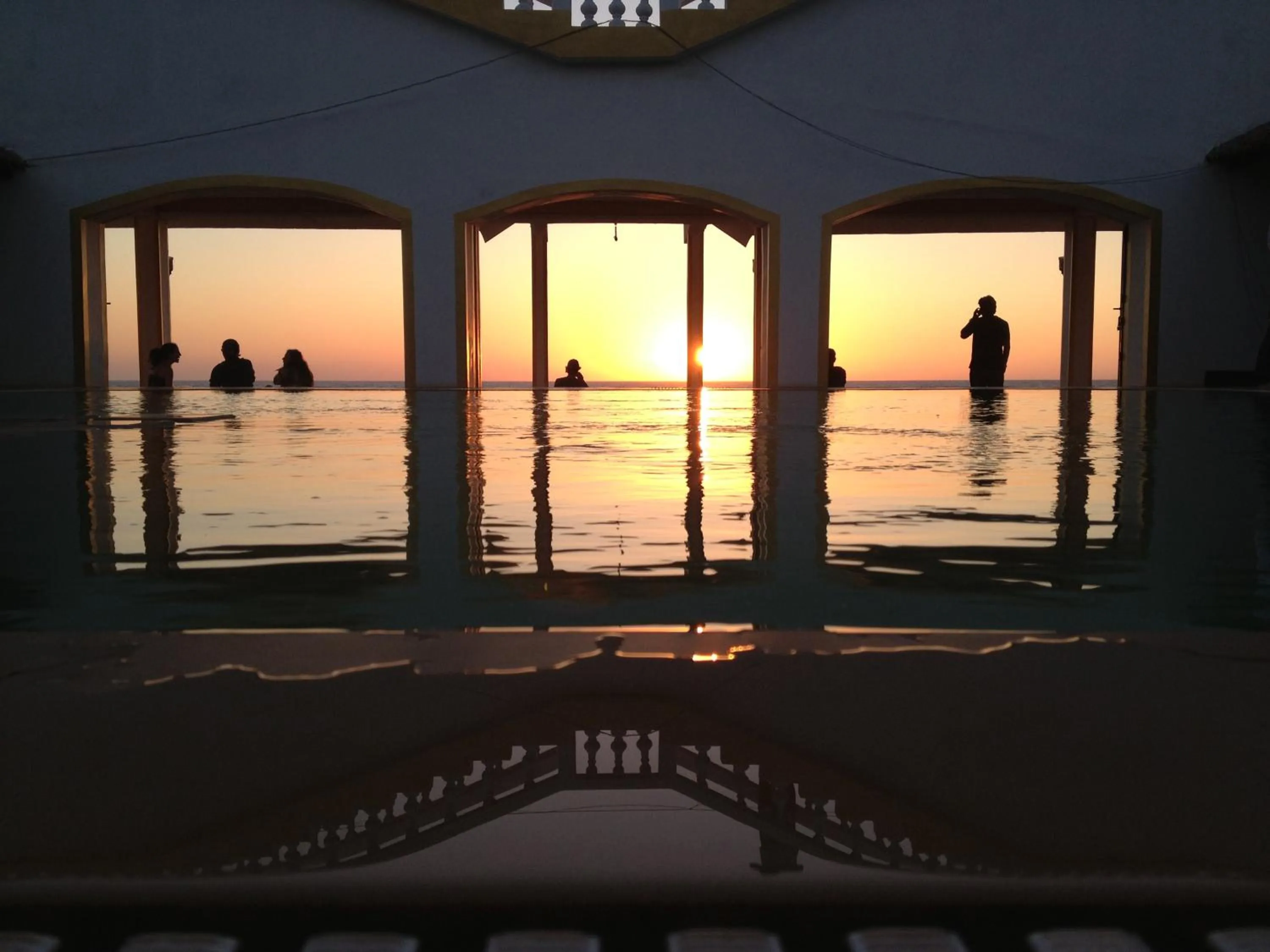 Swimming pool in Beach Street Eco Resort - Mandrem