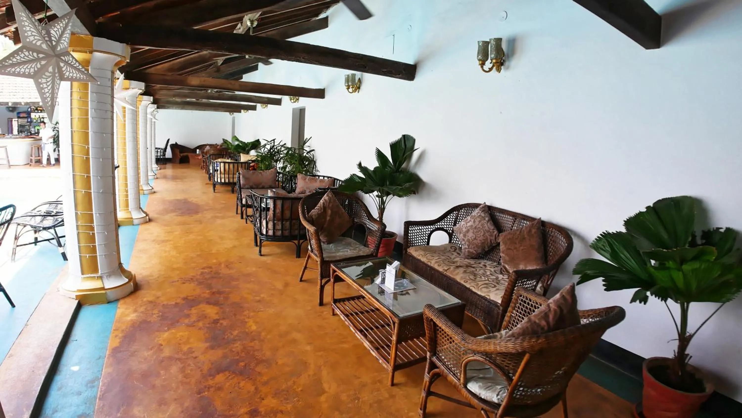 Restaurant/places to eat in Beach Street Eco Resort - Mandrem