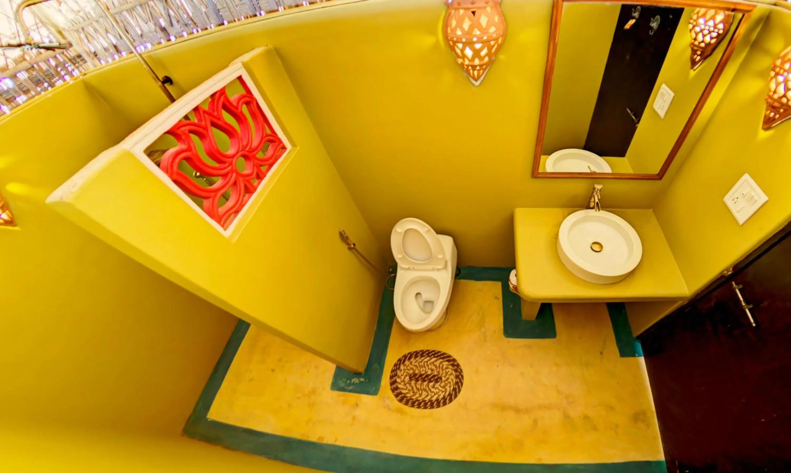 Shower in Beach Street Eco Resort - Mandrem