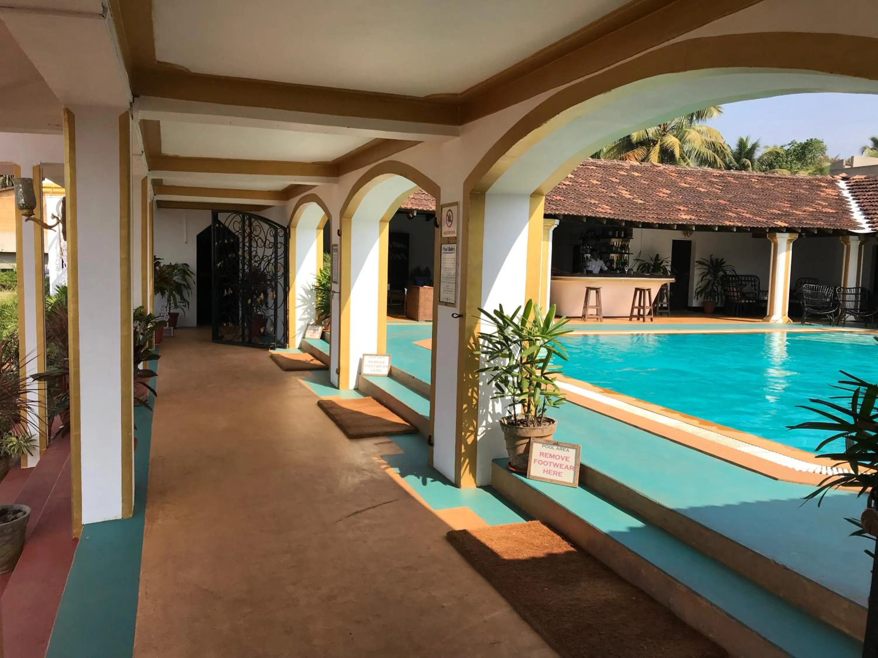 Swimming pool in Beach Street Eco Resort - Mandrem