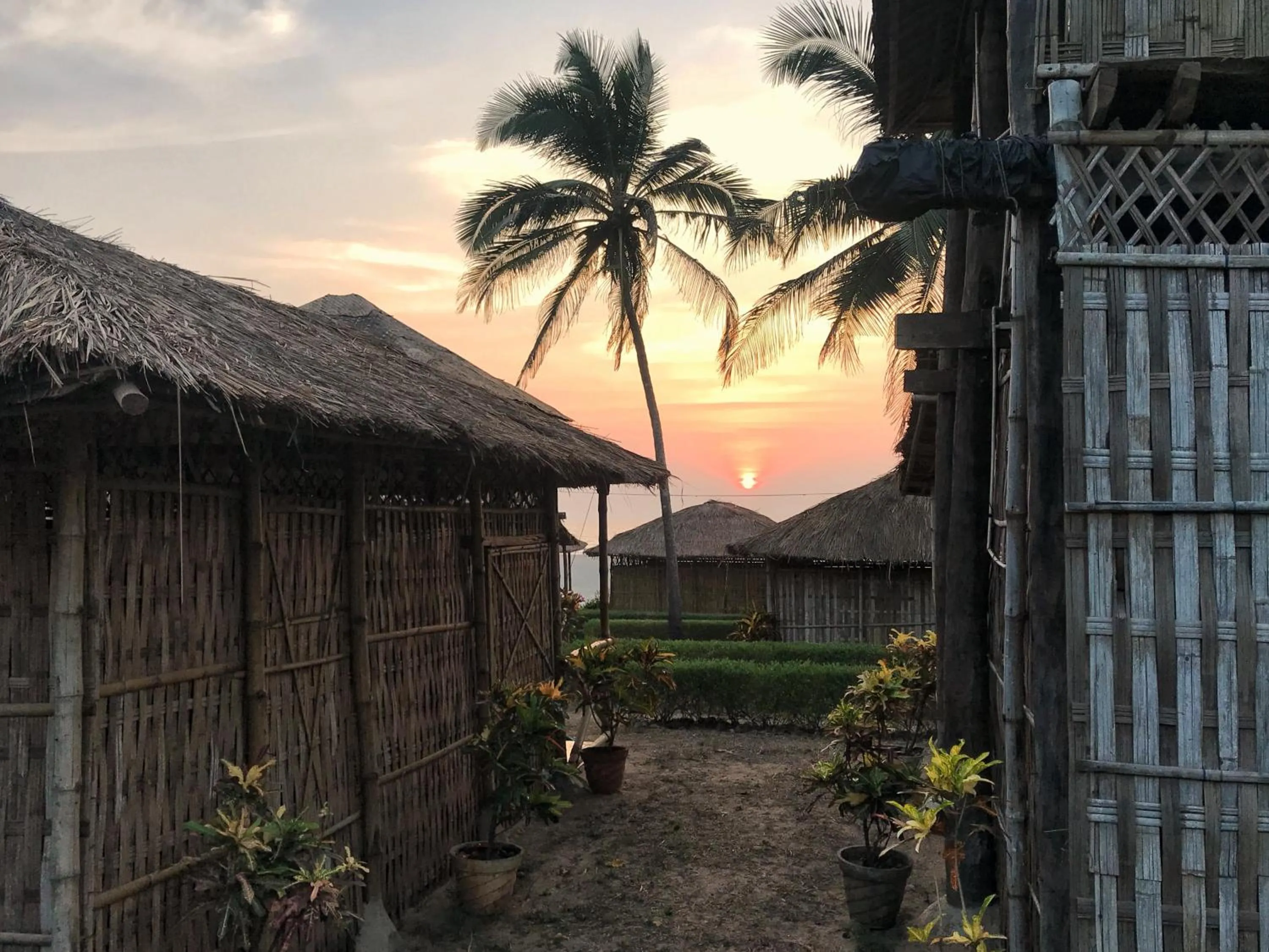 Patio in Beach Street Eco Resort - Mandrem