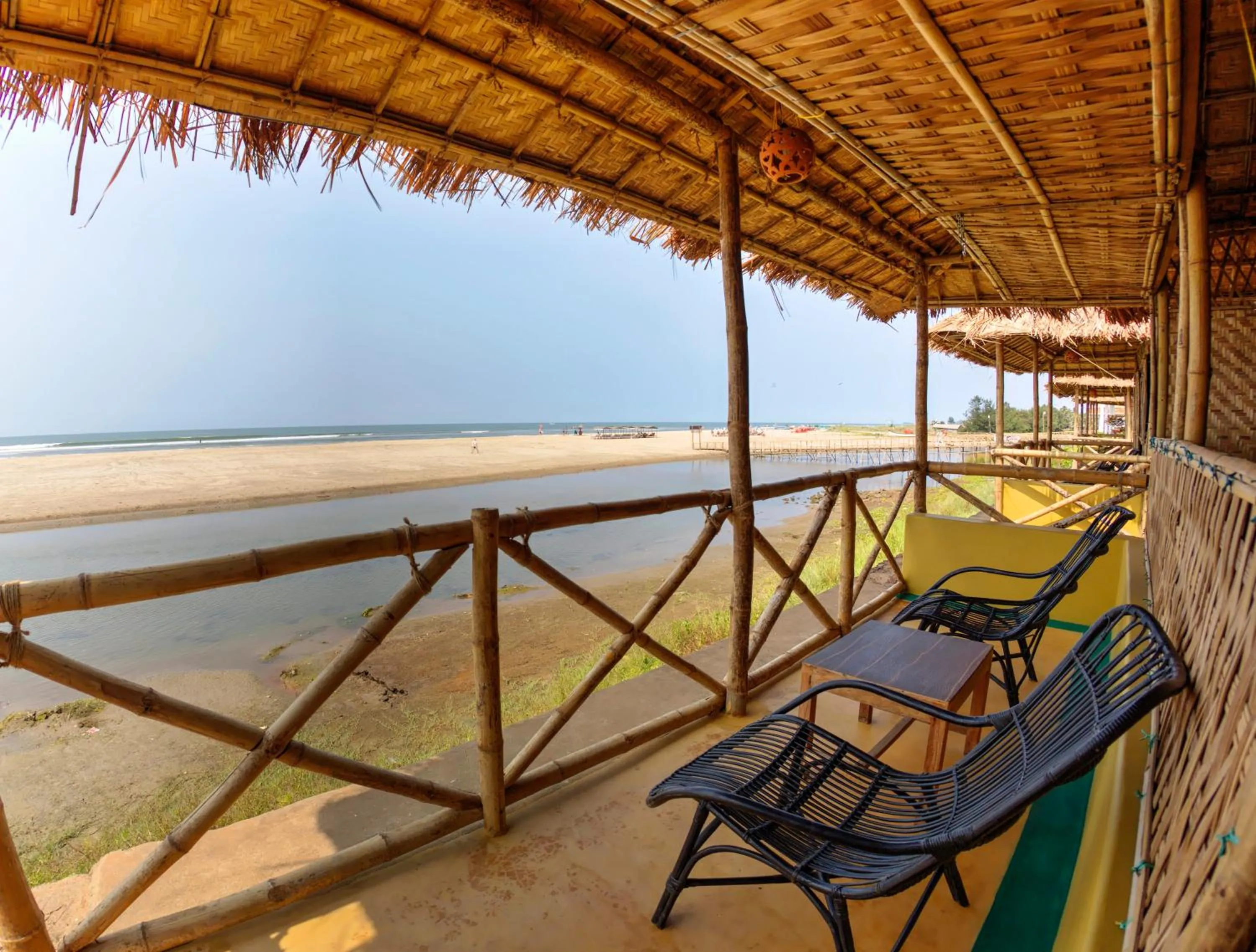 Balcony/Terrace in Beach Street Eco Resort - Mandrem